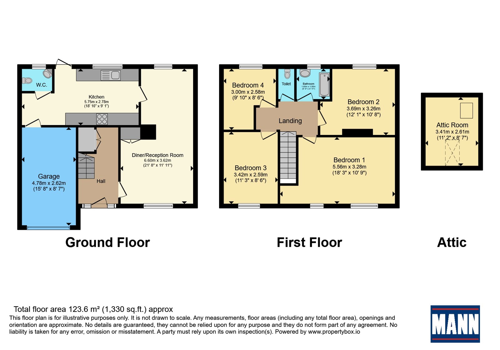 6, Sharp Way, Kent floorplan