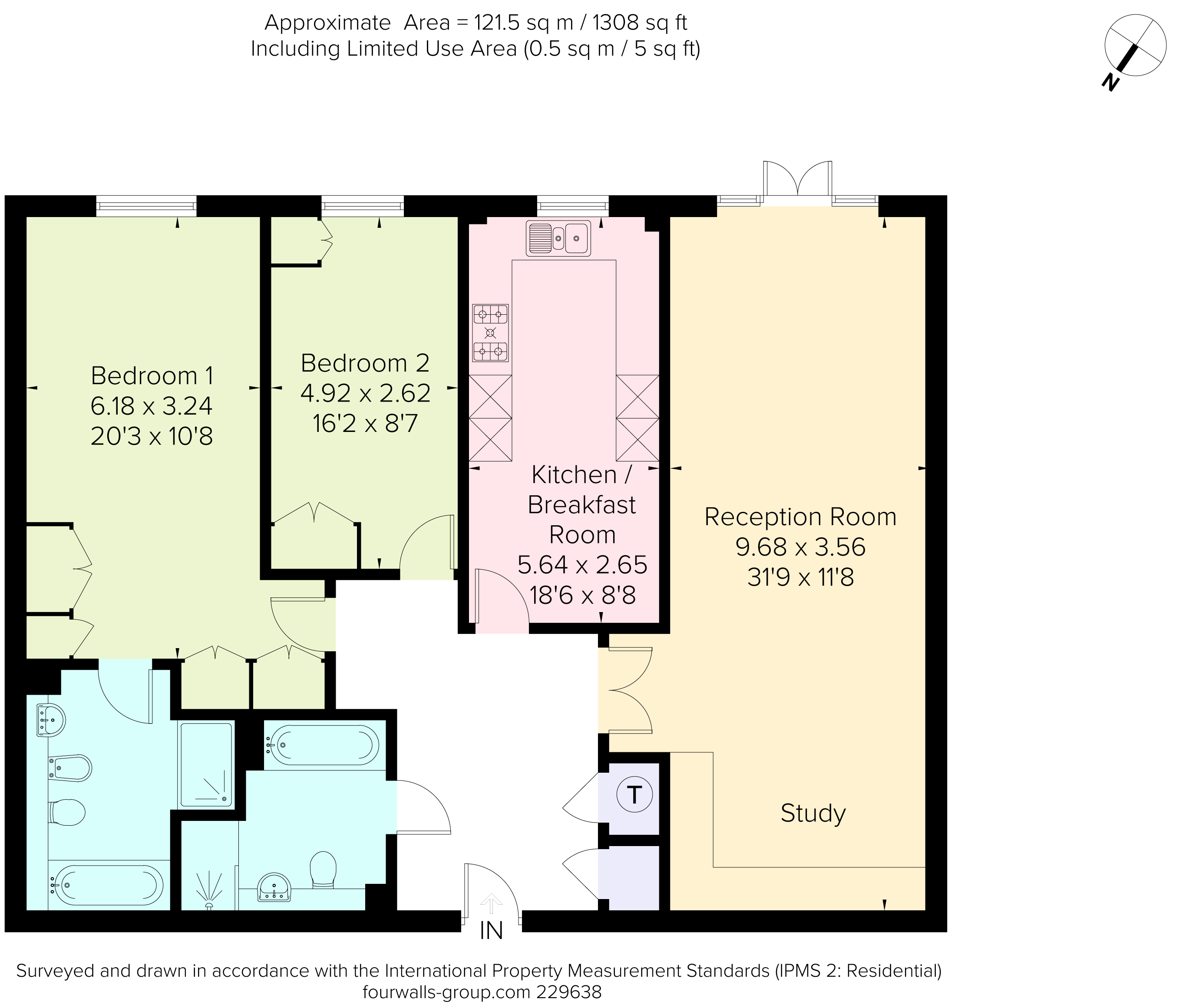 2 Bedrooms Flat to rent in Churchfields Avenue, Weybridge KT13