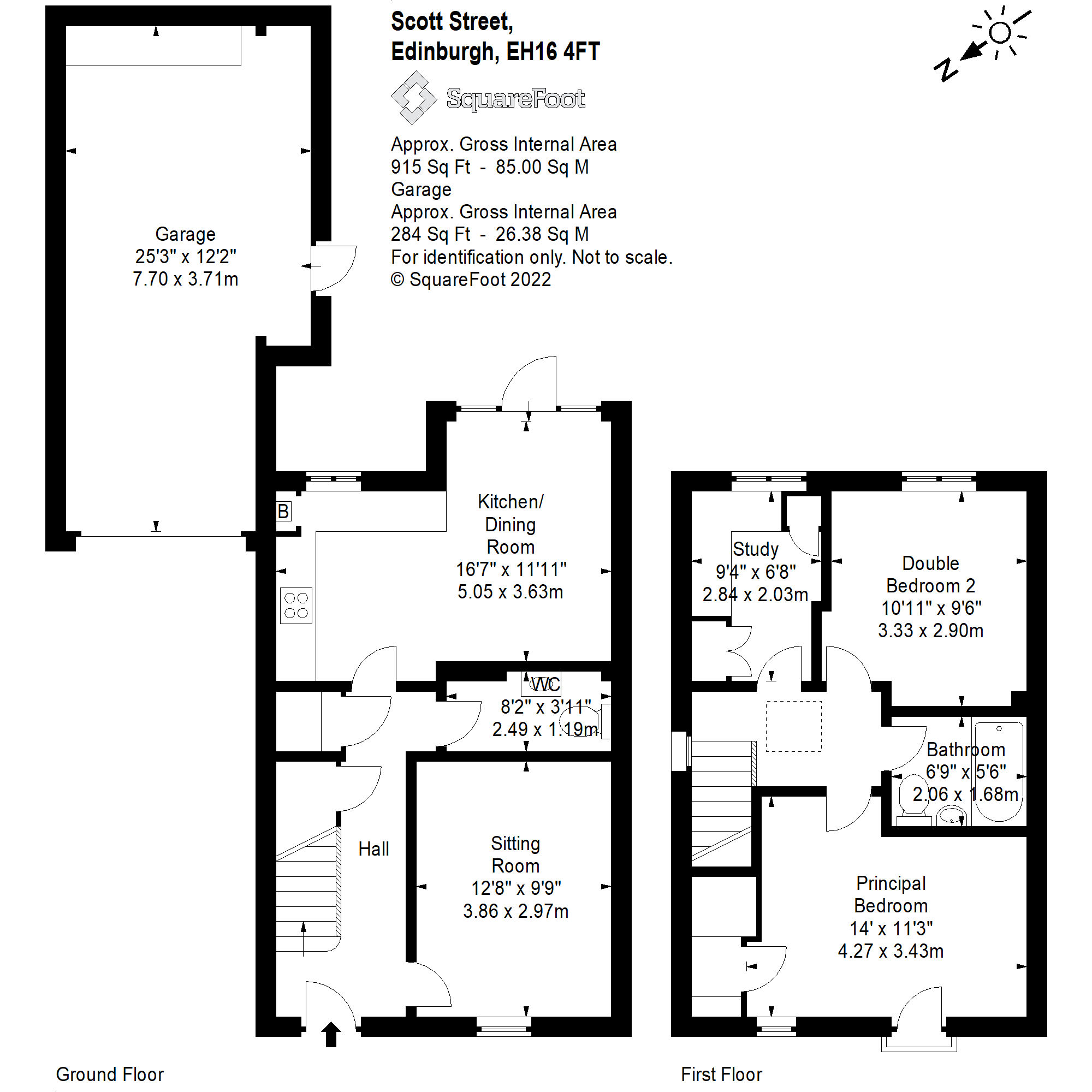 Scott Street, Craigmillar, Edinburgh EH16, 3 bedroom end terrace house
