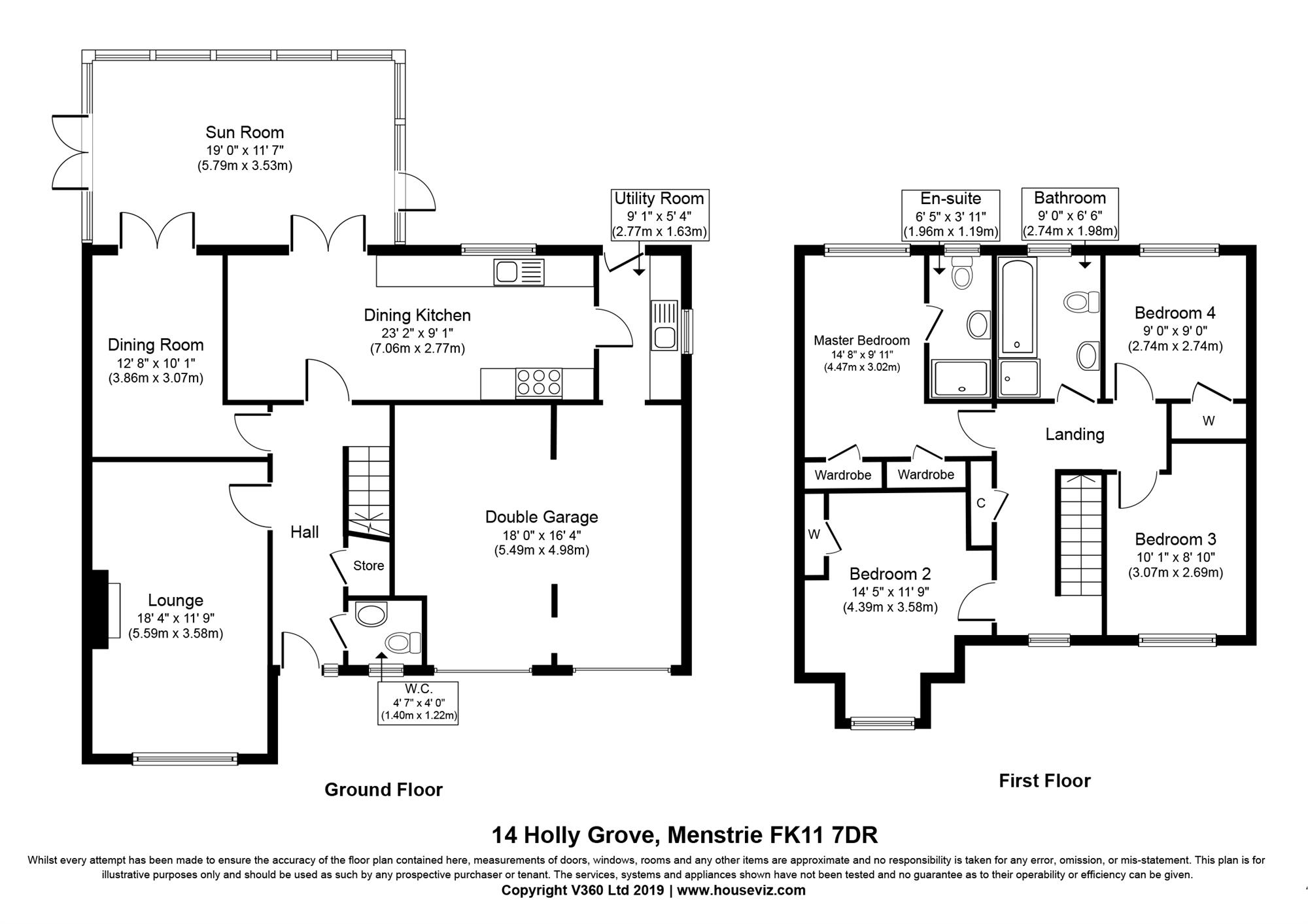 4 Bedrooms Detached house for sale in Holly Grove, Menstrie FK11