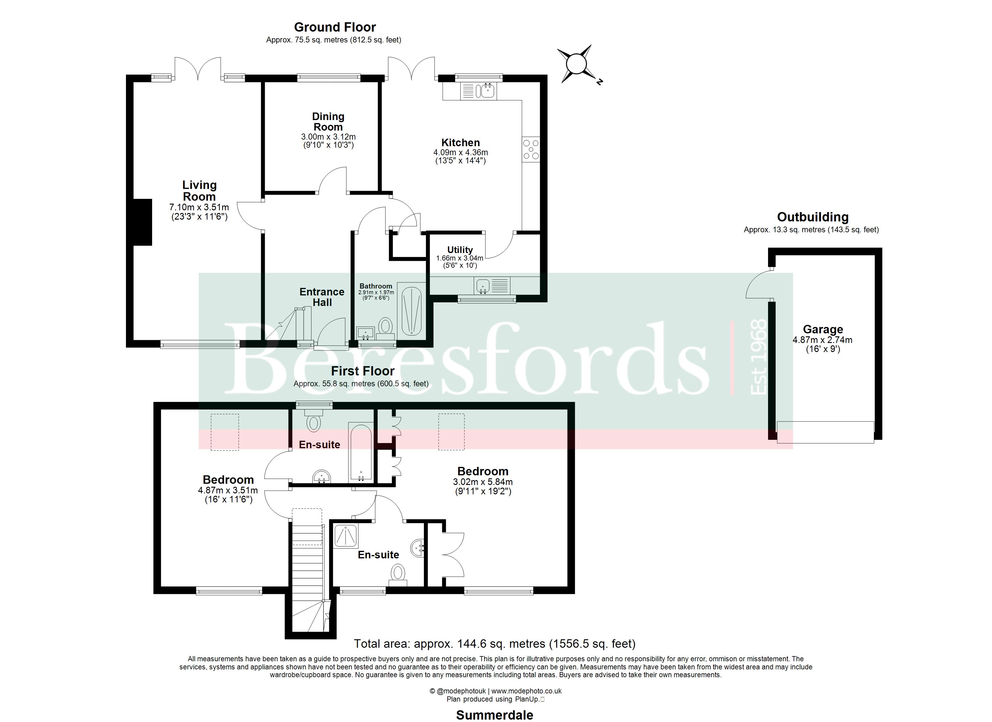 1, Summerdale, Essex floorplan
