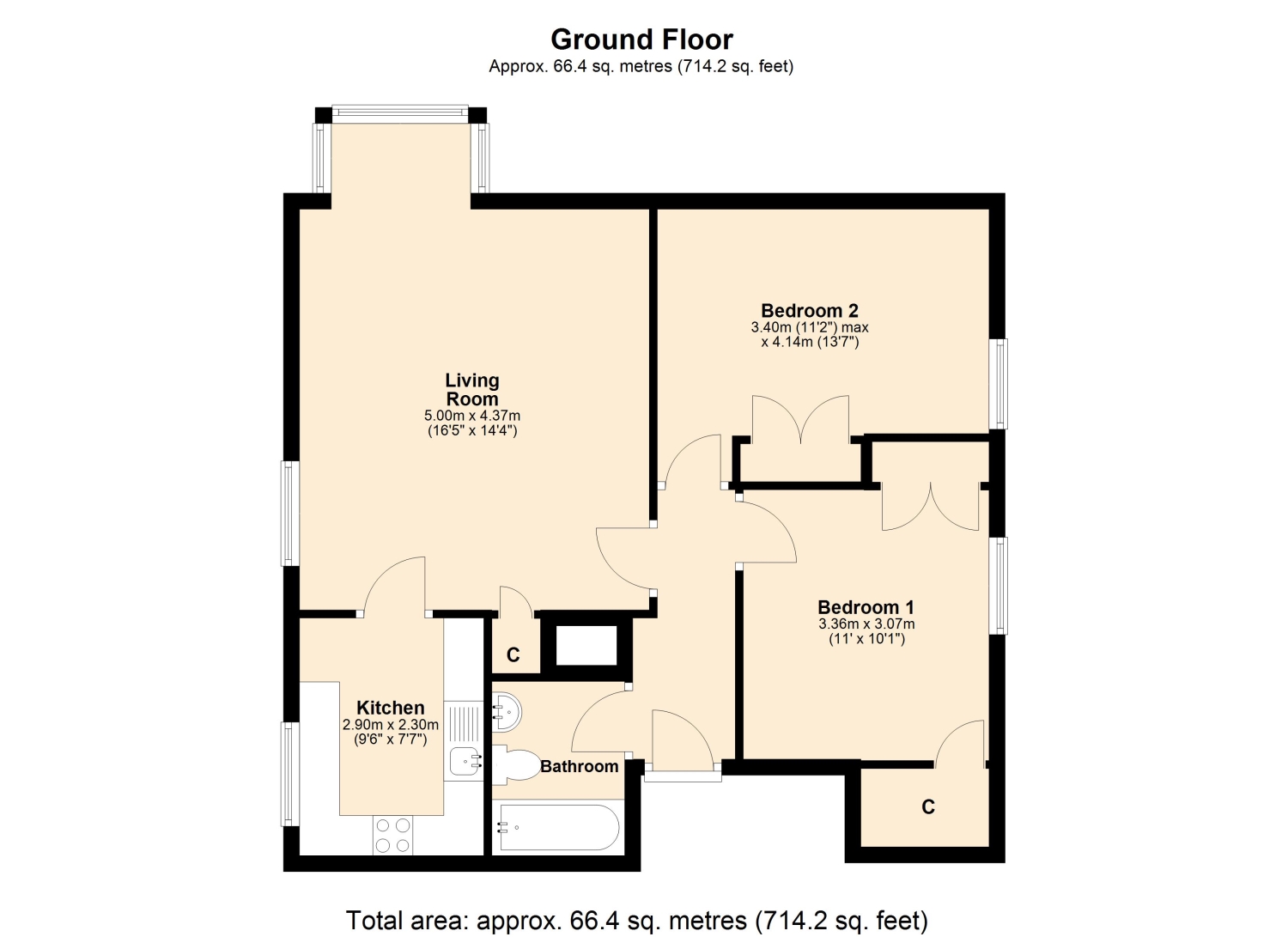 8, Roman Close, North Yorkshire floorplan