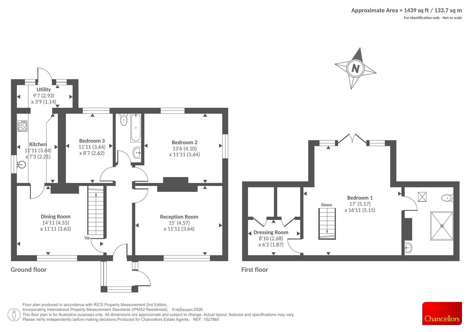 Ty Croes,, Cefn Gorwydd, Powys floorplan