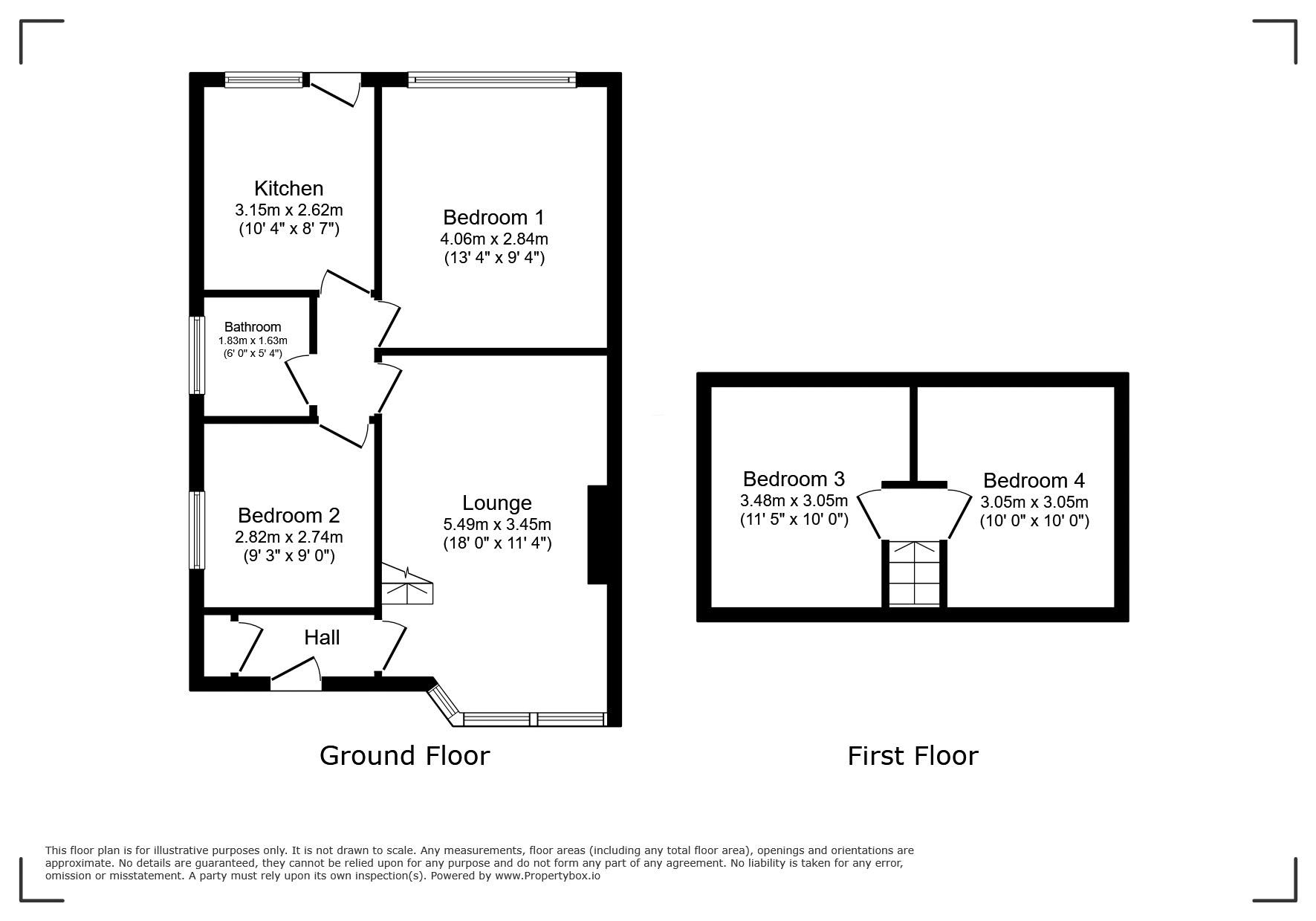 18, Lea Mount Drive, Bury floorplan