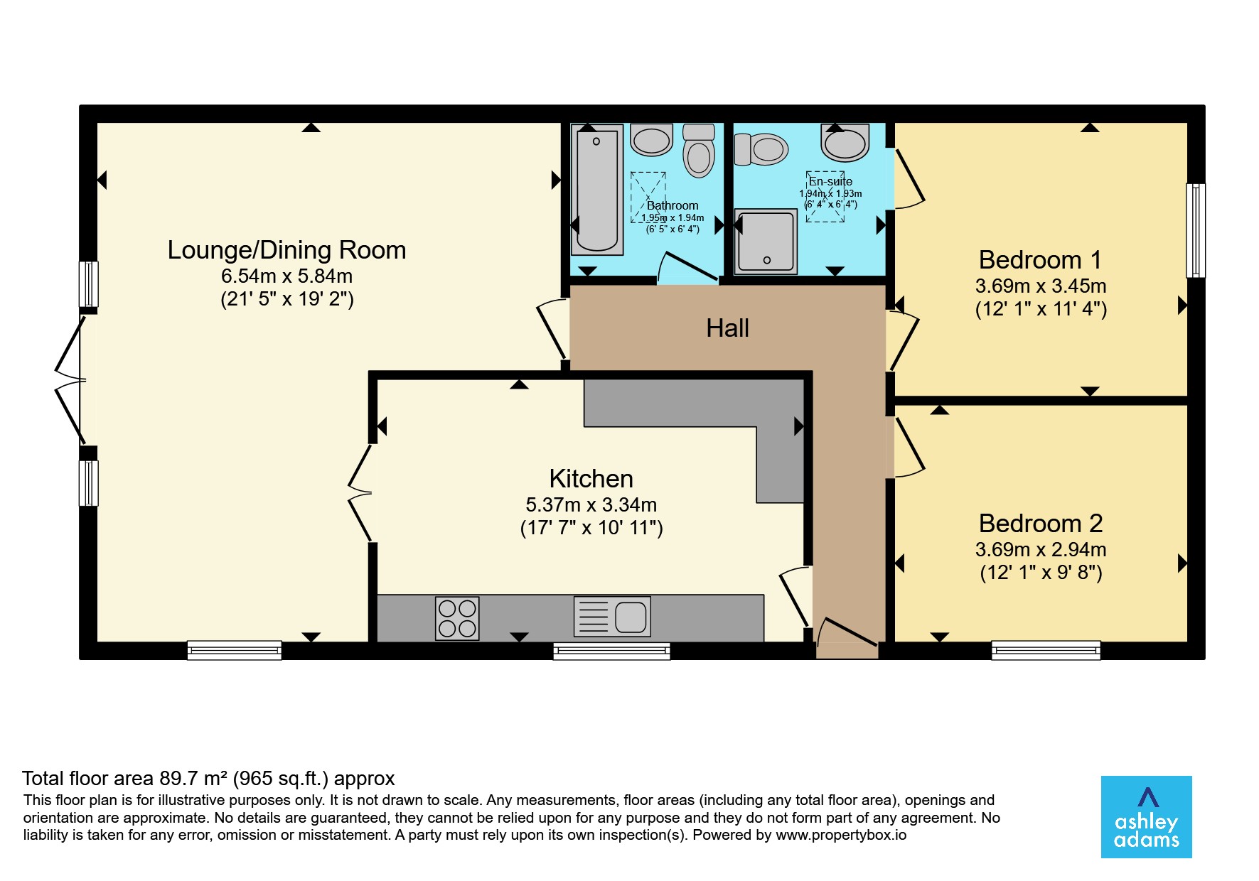 12, Park Lane, DERBY floorplan
