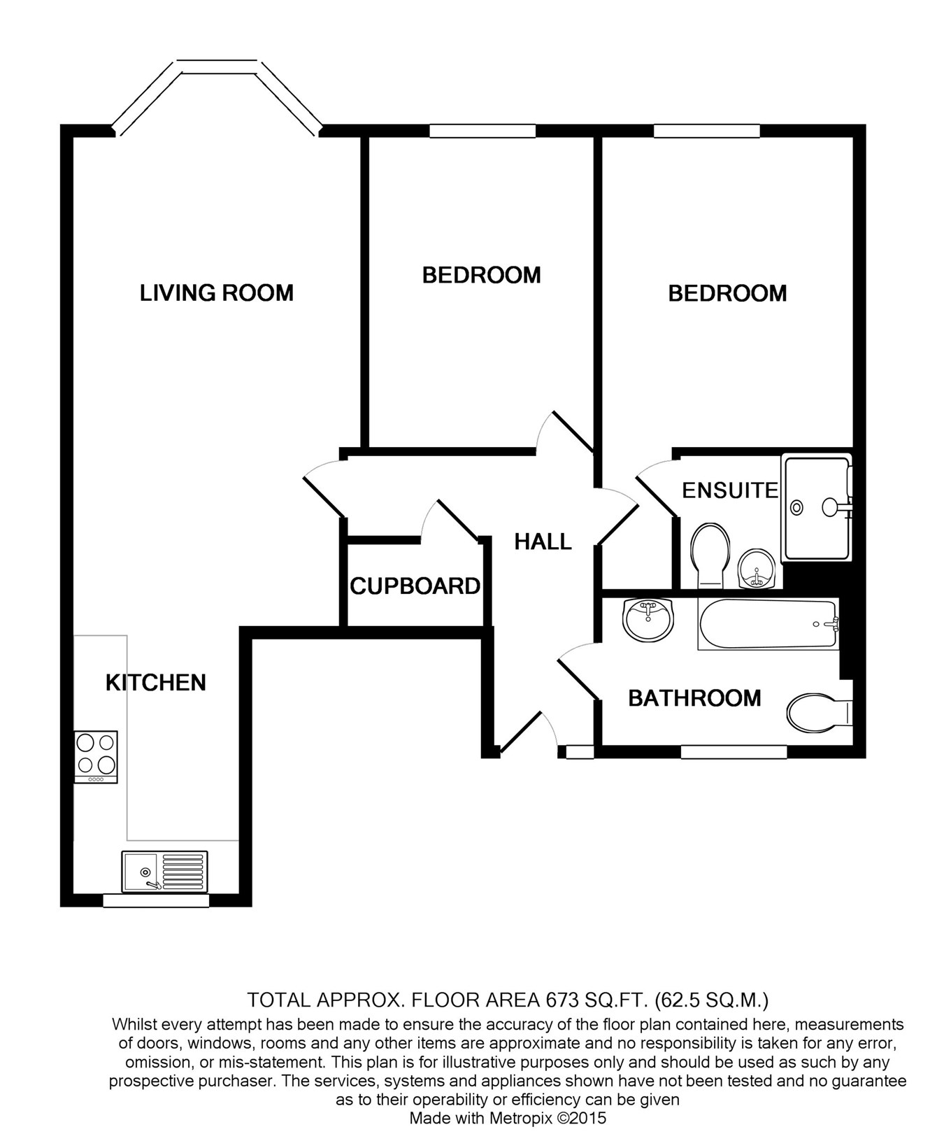 2 Bedrooms Flat to rent in Ascot Drive, Letchworth Garden City SG6