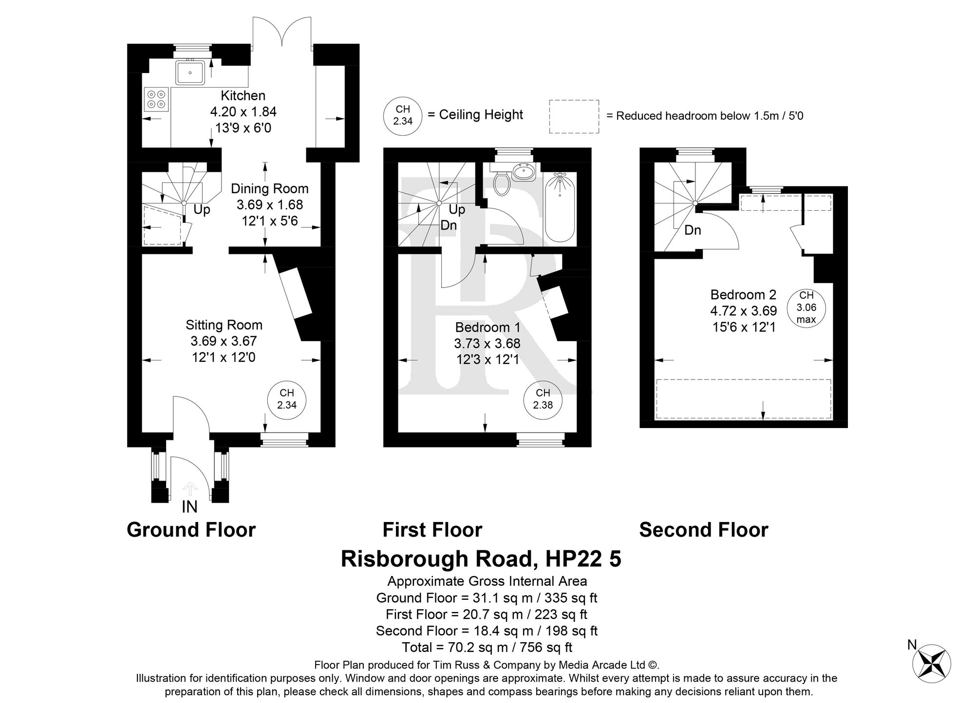 9 Risborough Road, Aylesbury floorplan
