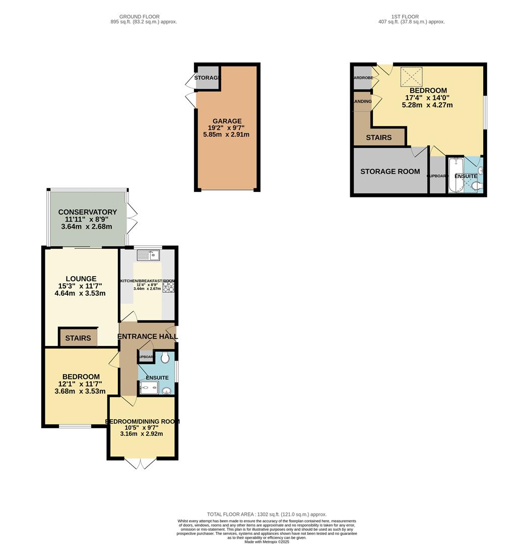 3, Cae Llwyd, Caerphilly floorplan