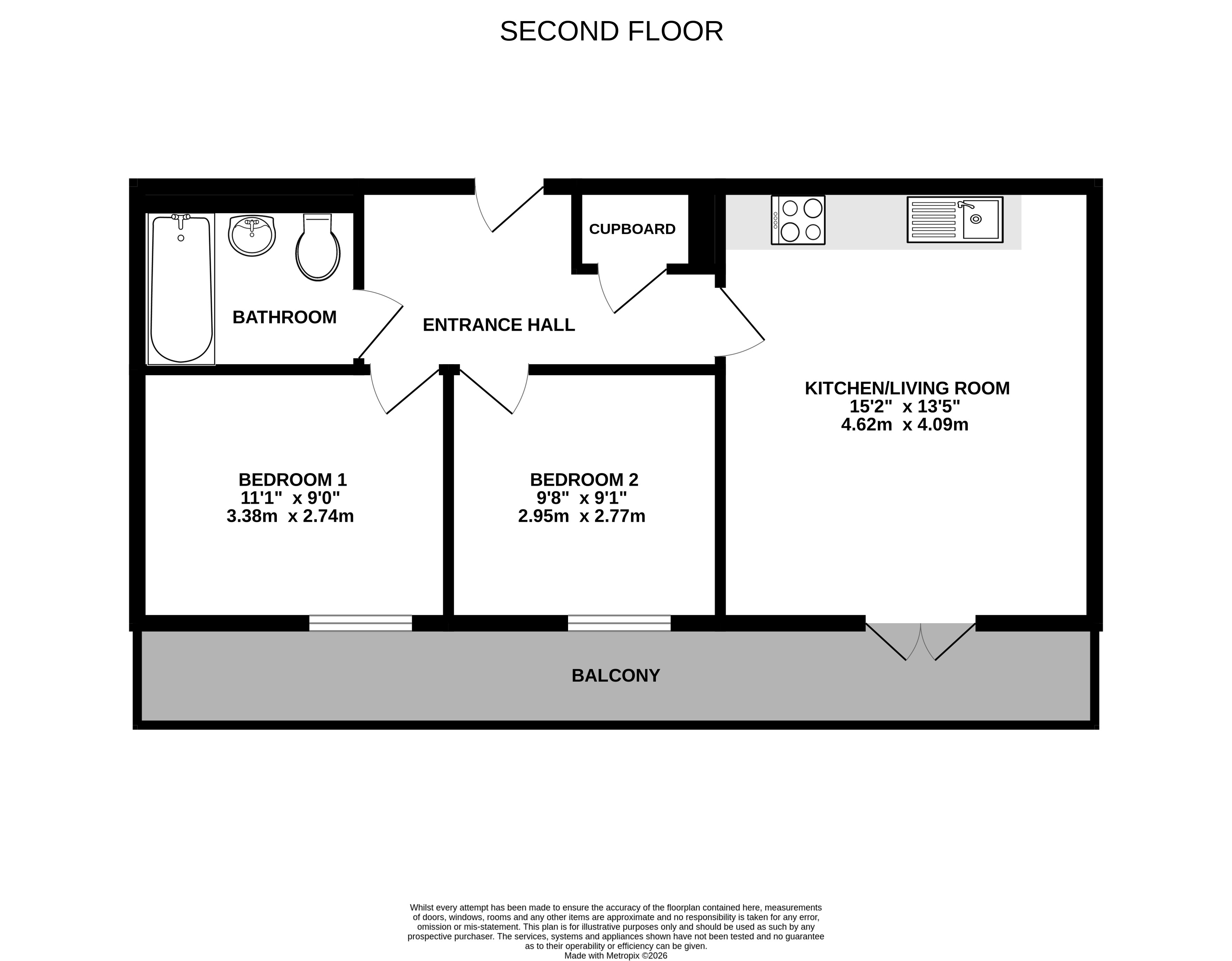 12, Idsworth Court, Hampshire floorplan