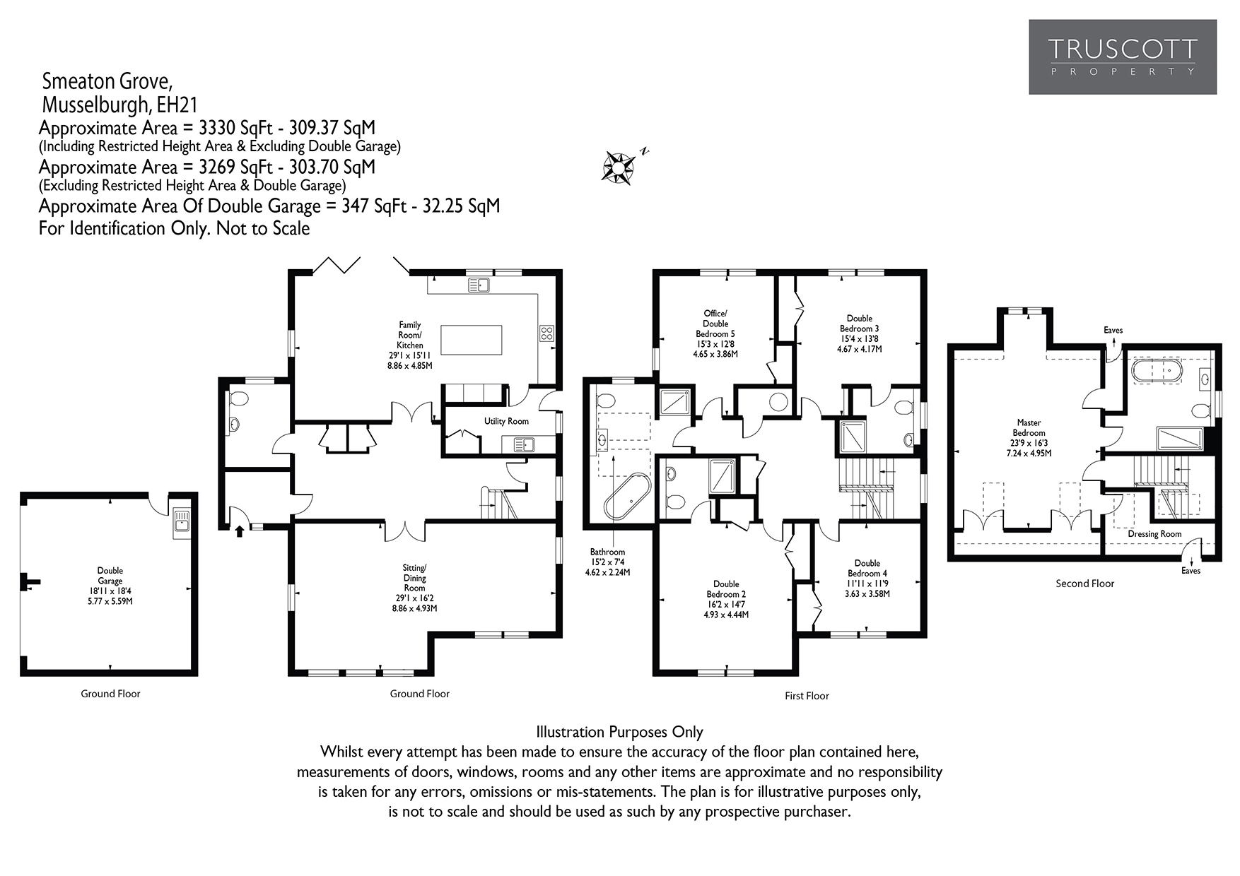 3a, Smeaton Grove, MUSSELBURGH floorplan