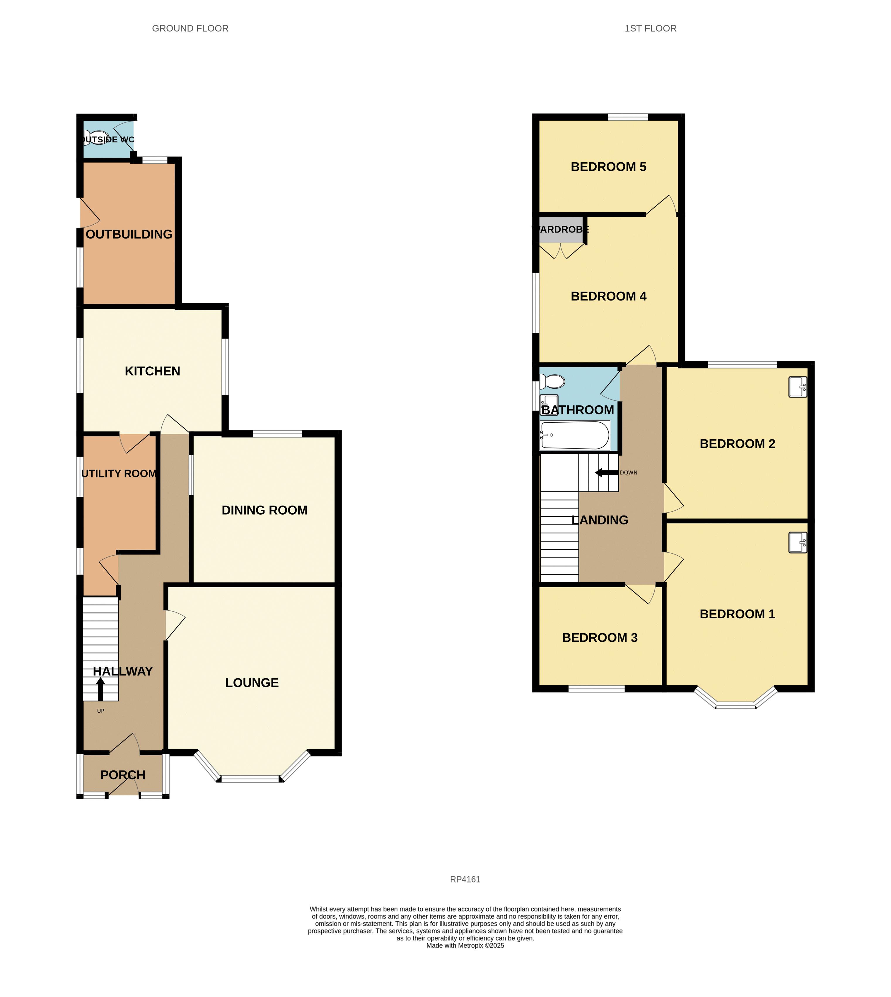 5, Trillo Avenue, Rhos on Sea floorplan