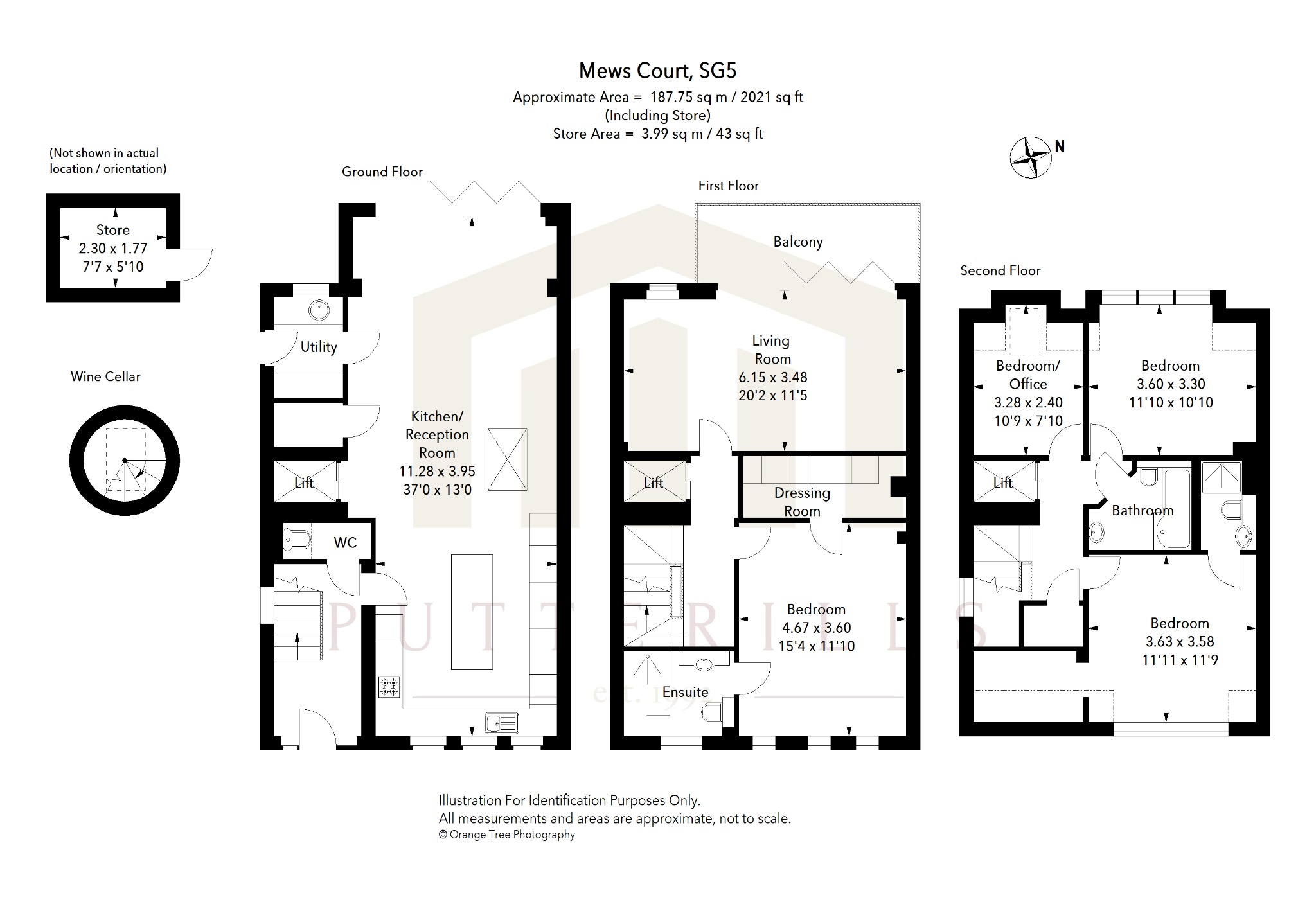 2 Mews Court Rear of 22, Bancroft, Hertfordshire floorplan