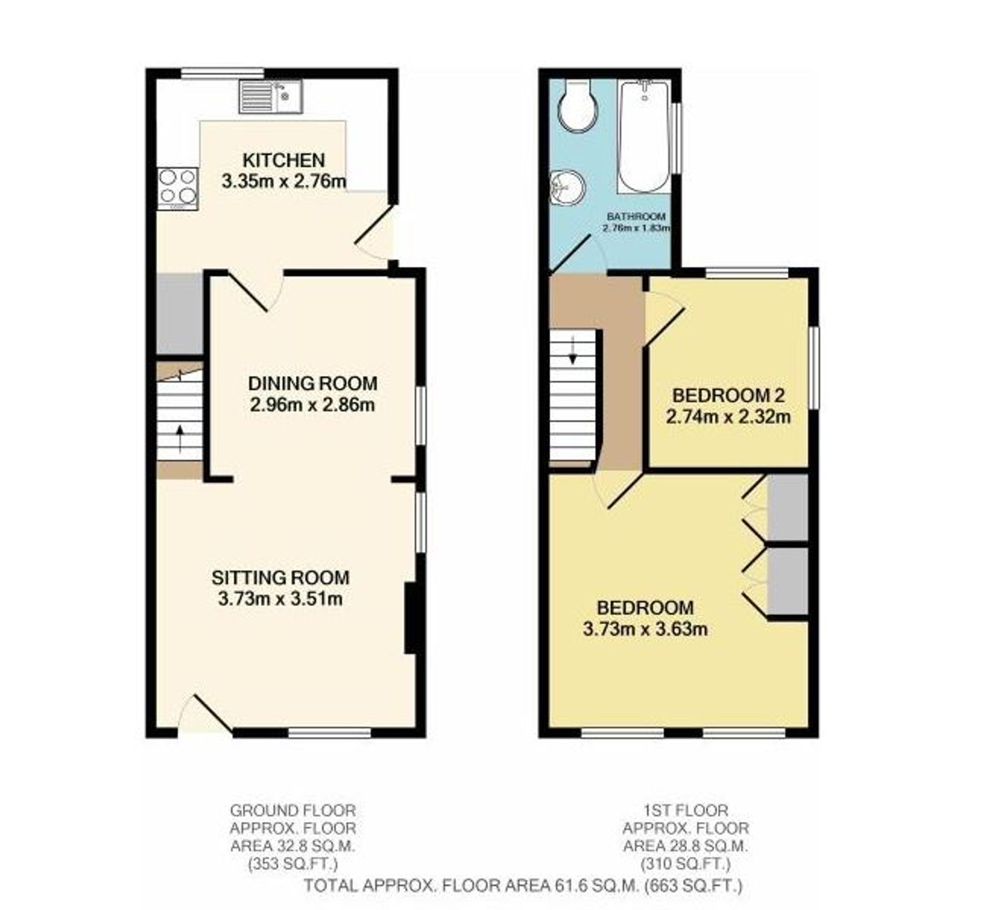 50 Albion Street, Saxmundham floorplan