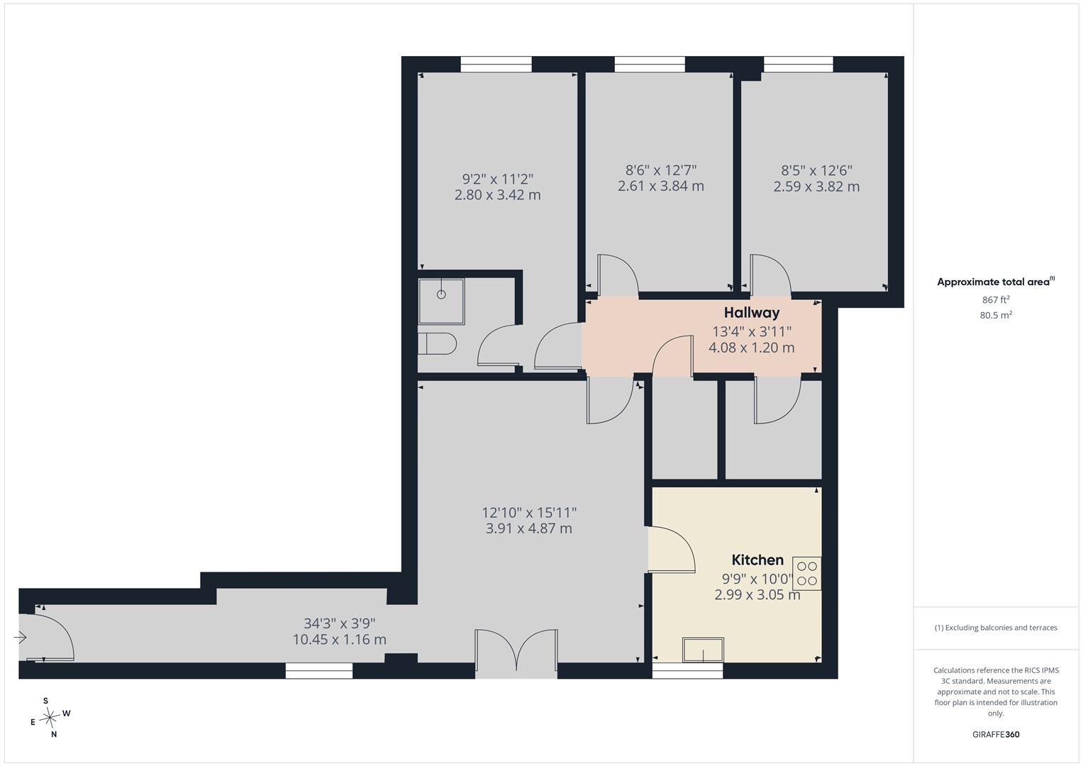 Apartment 9, Alison Murphy House, Macdonald Road, Coventry floorplan