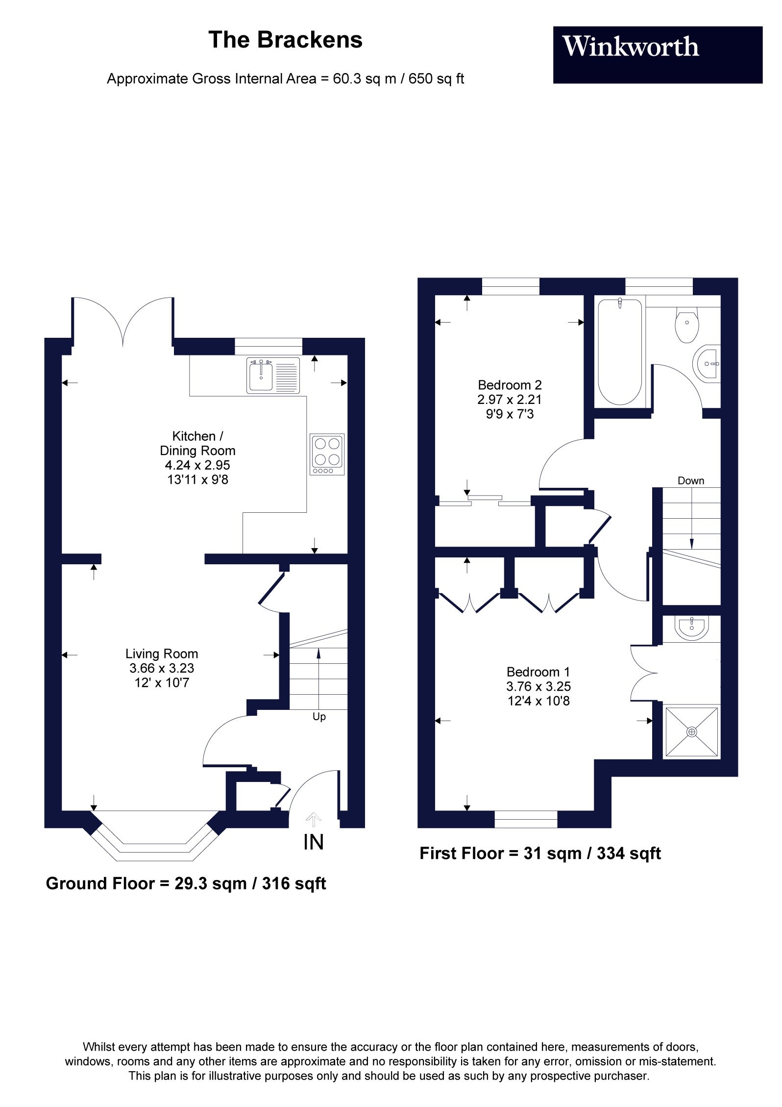 12, The Brackens, Berkshire floorplan
