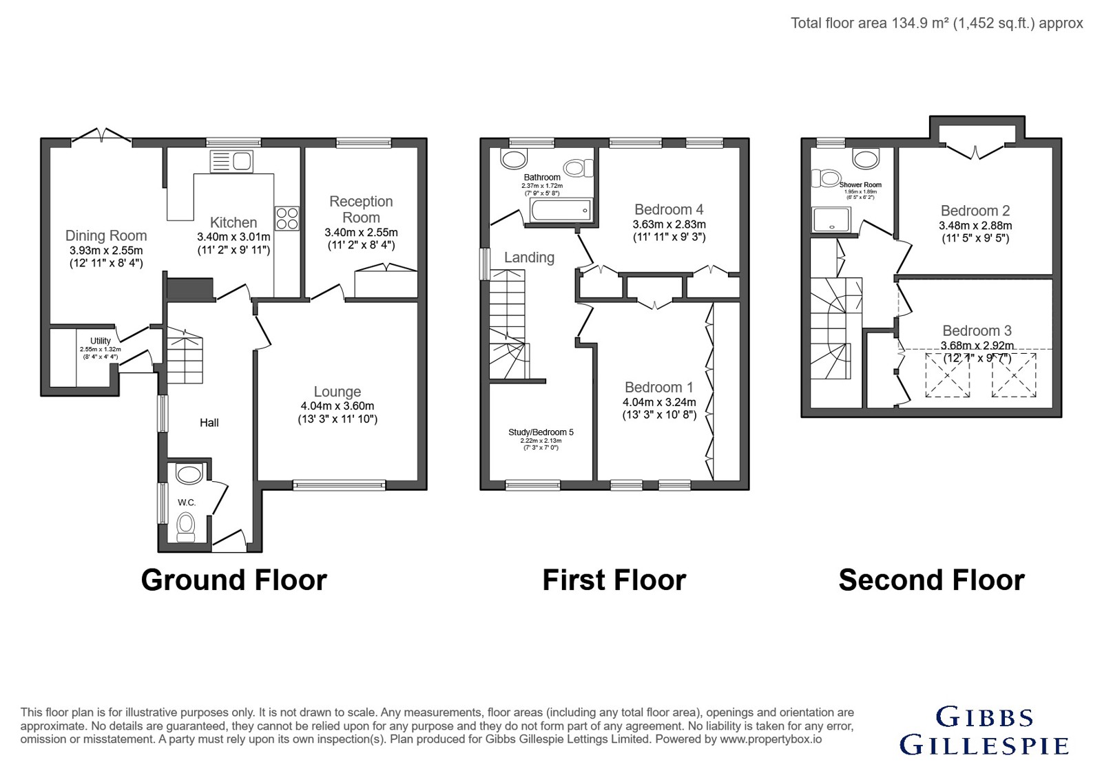 52, St. Giles Avenue, Uxbridge floorplan