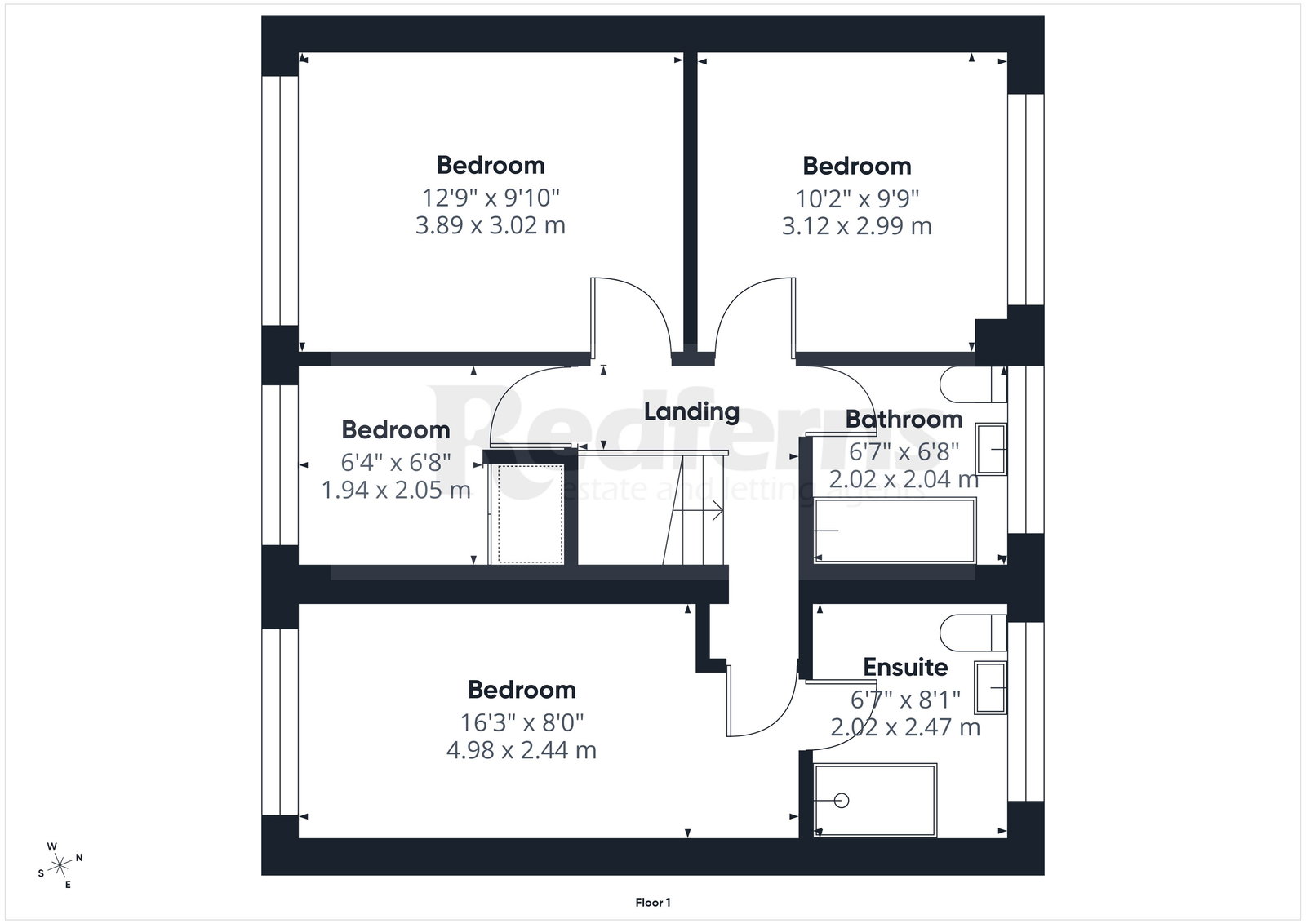 102, Malden Road, Sidmouth floorplan