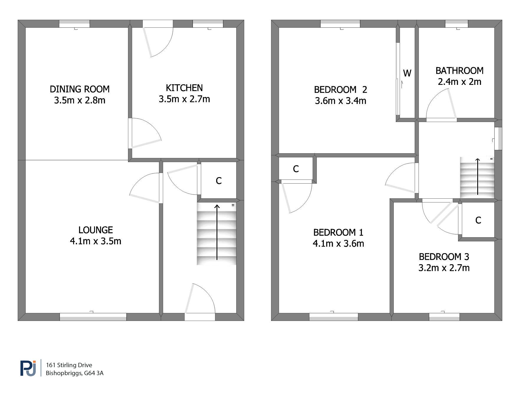 161 Stirling Drive, Bishopbriggs floorplan
