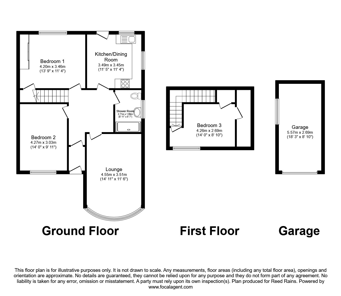 Broadfield, Broughton, Preston, Lancashire PR3, 3 bedroom bungalow for sale 64280578