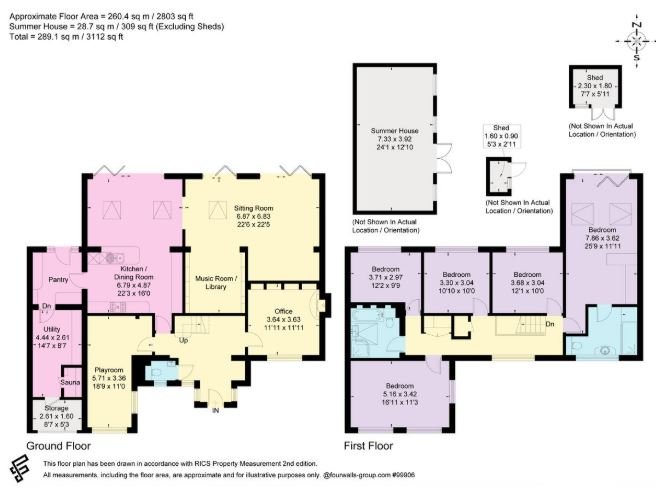 25, Blackwood Close, Surrey floorplan