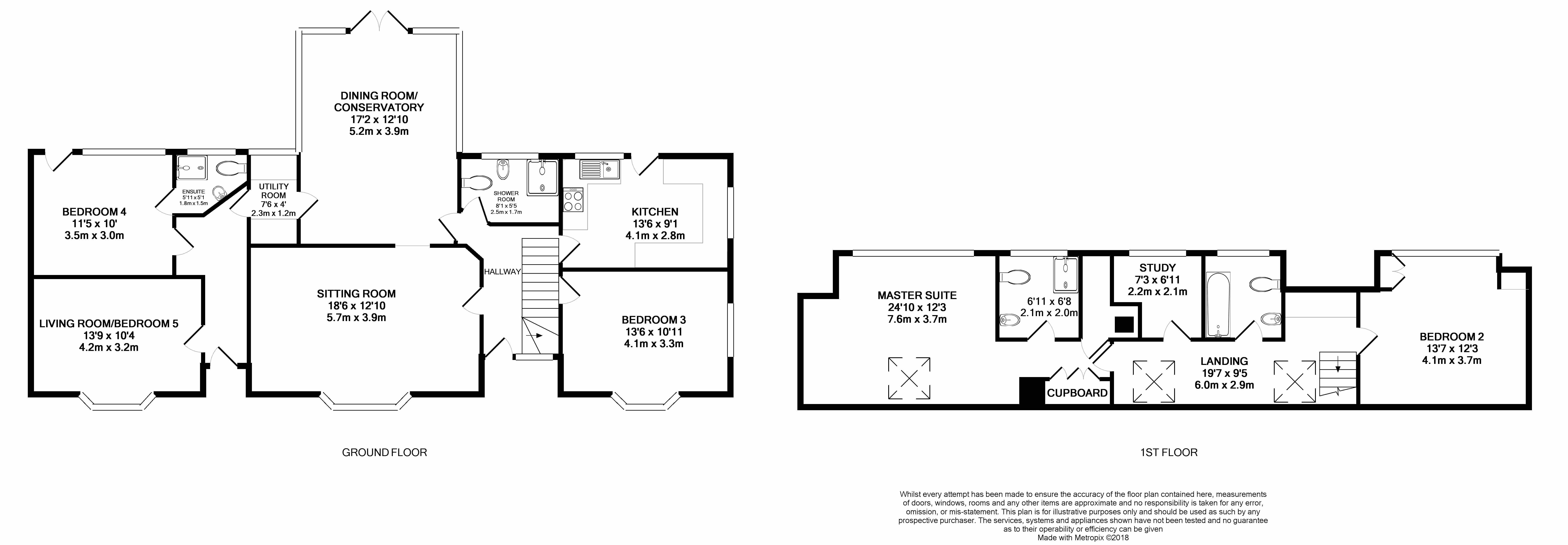 5 bed property for sale in Ashley Heath, Ringwood, Hampshire BH24