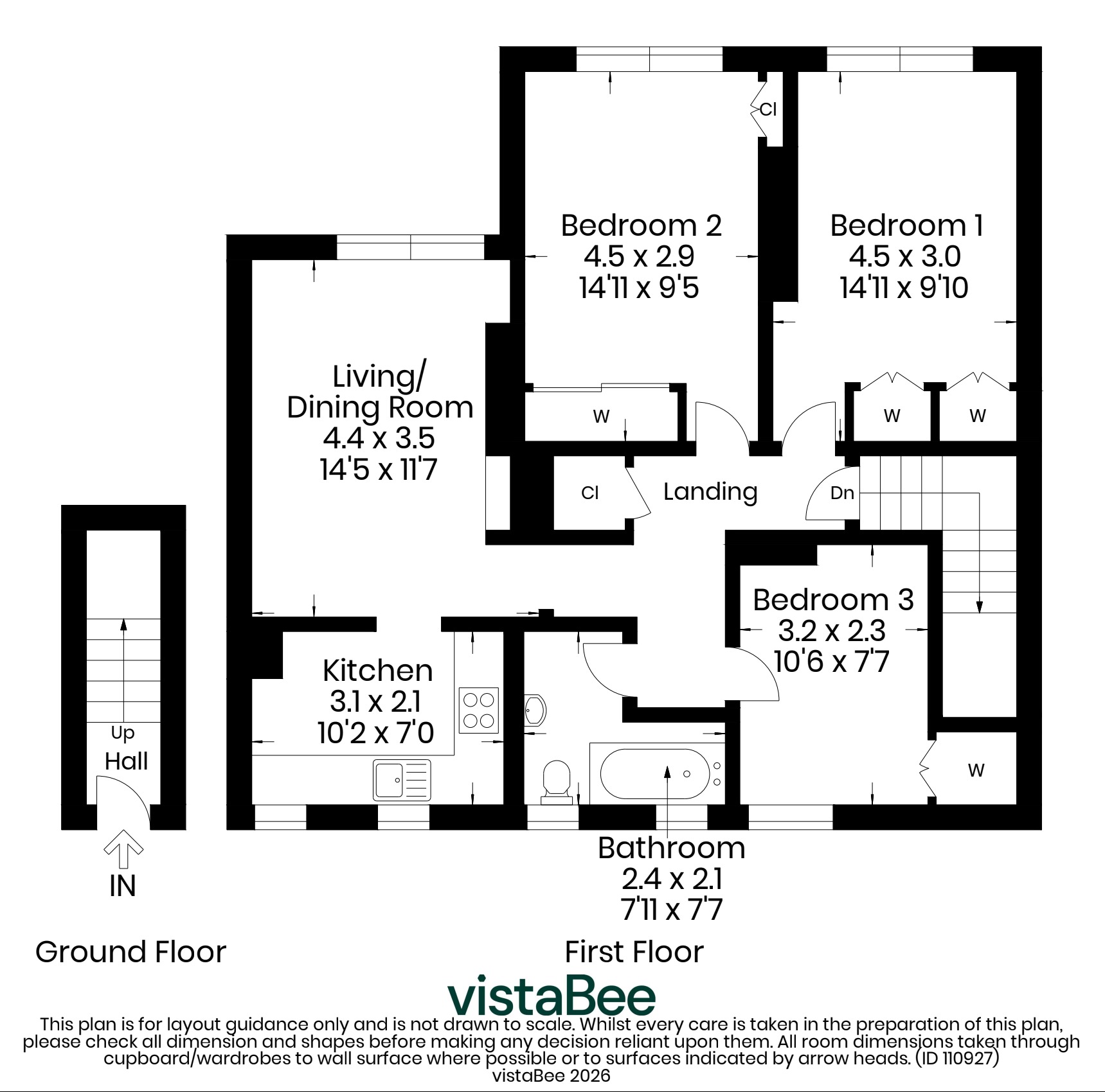 4D,, Wesley Street, North Lanarkshire floorplan