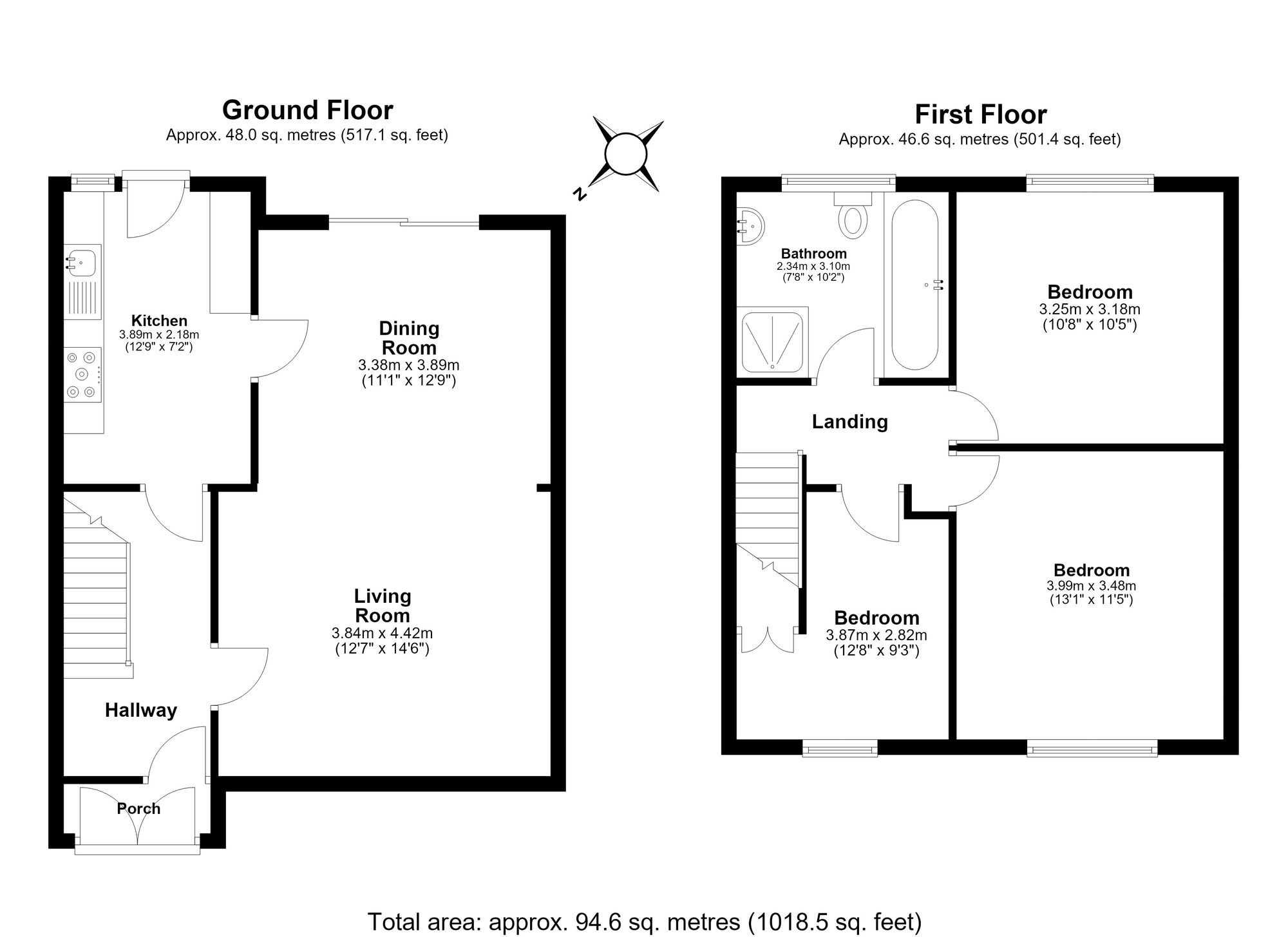 21 Manford Cross, Chigwell floorplan
