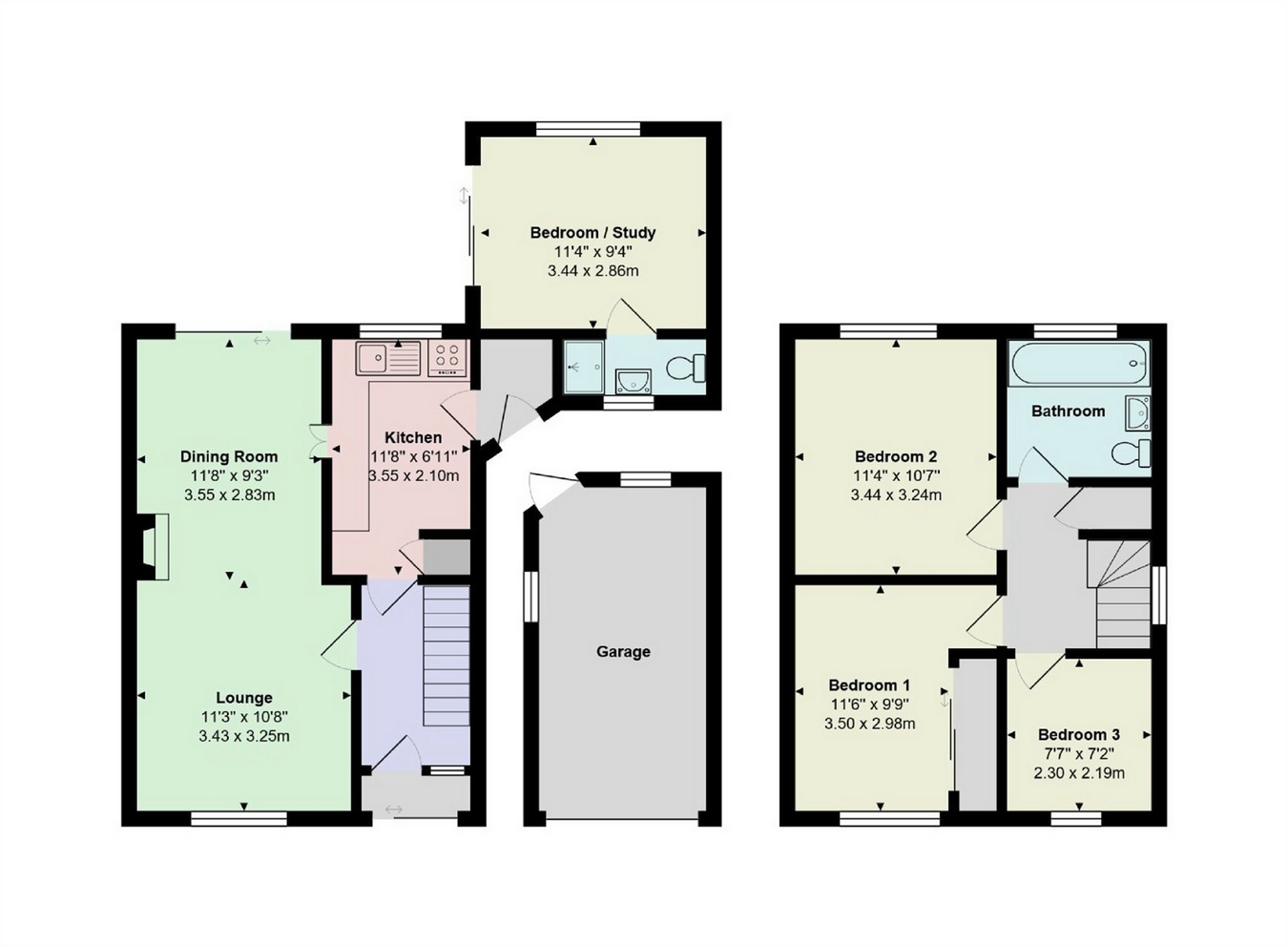 4 Bedrooms Semi-detached house to rent in Chalmers Road East, Ashford, Surrey TW15