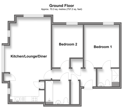 Wills Crescent, West Malling floorplan