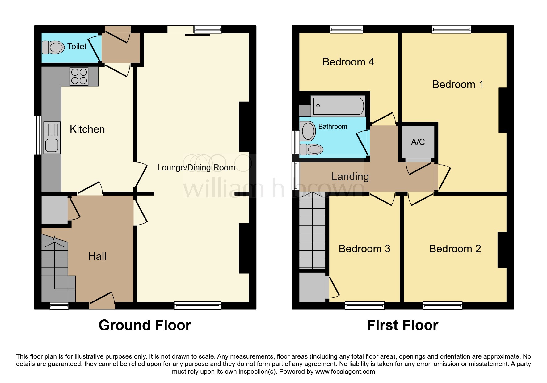 60, Woodlands Road, Doncaster floorplan