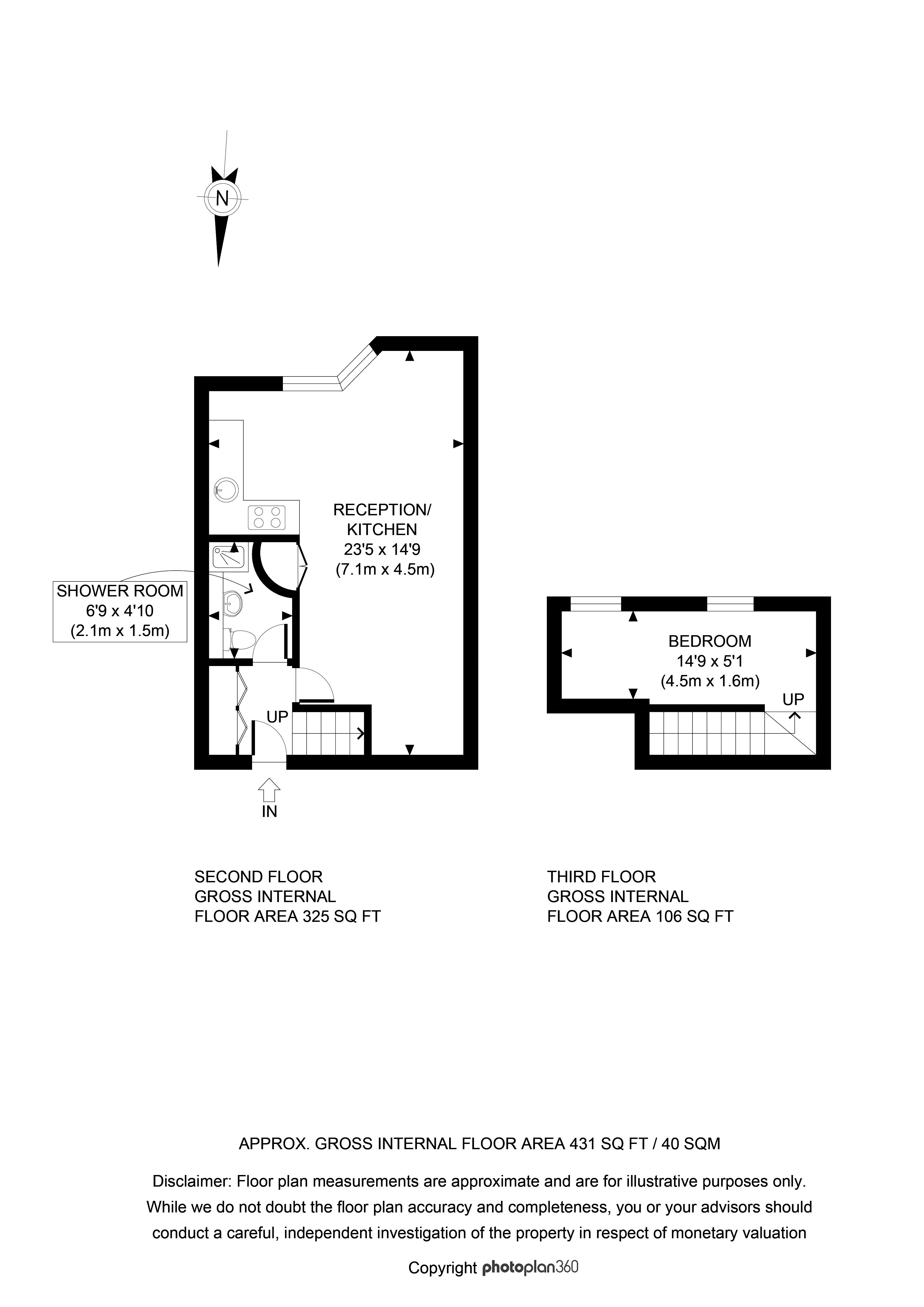 1 Bedrooms Flat to rent in Wellesley Road, London W4