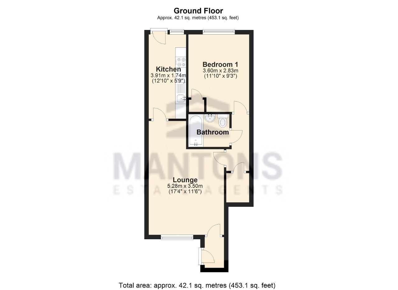 1 Bedrooms Maisonette for sale in Enderby Road, Luton, Bedfordshire LU3