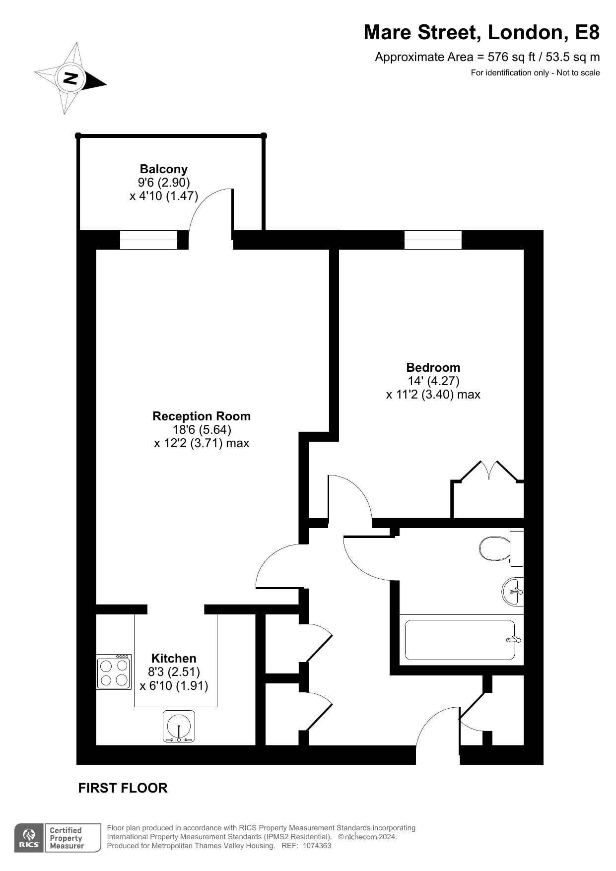 Cordwainer House, London, Greater London E8, 1 bedroom flat for sale ...