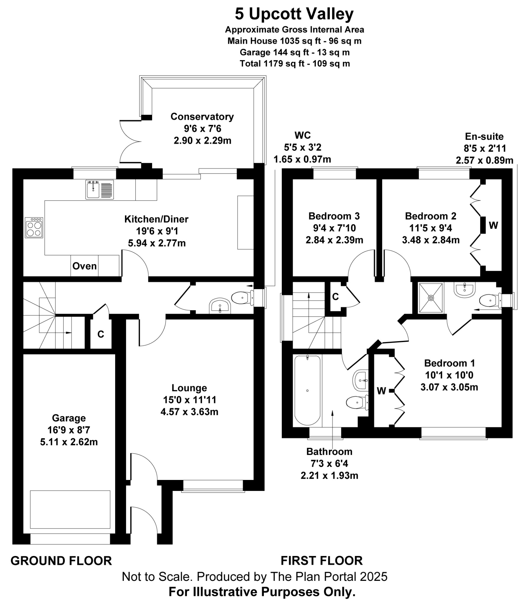 5, Upcott Valley, Okehampton floorplan