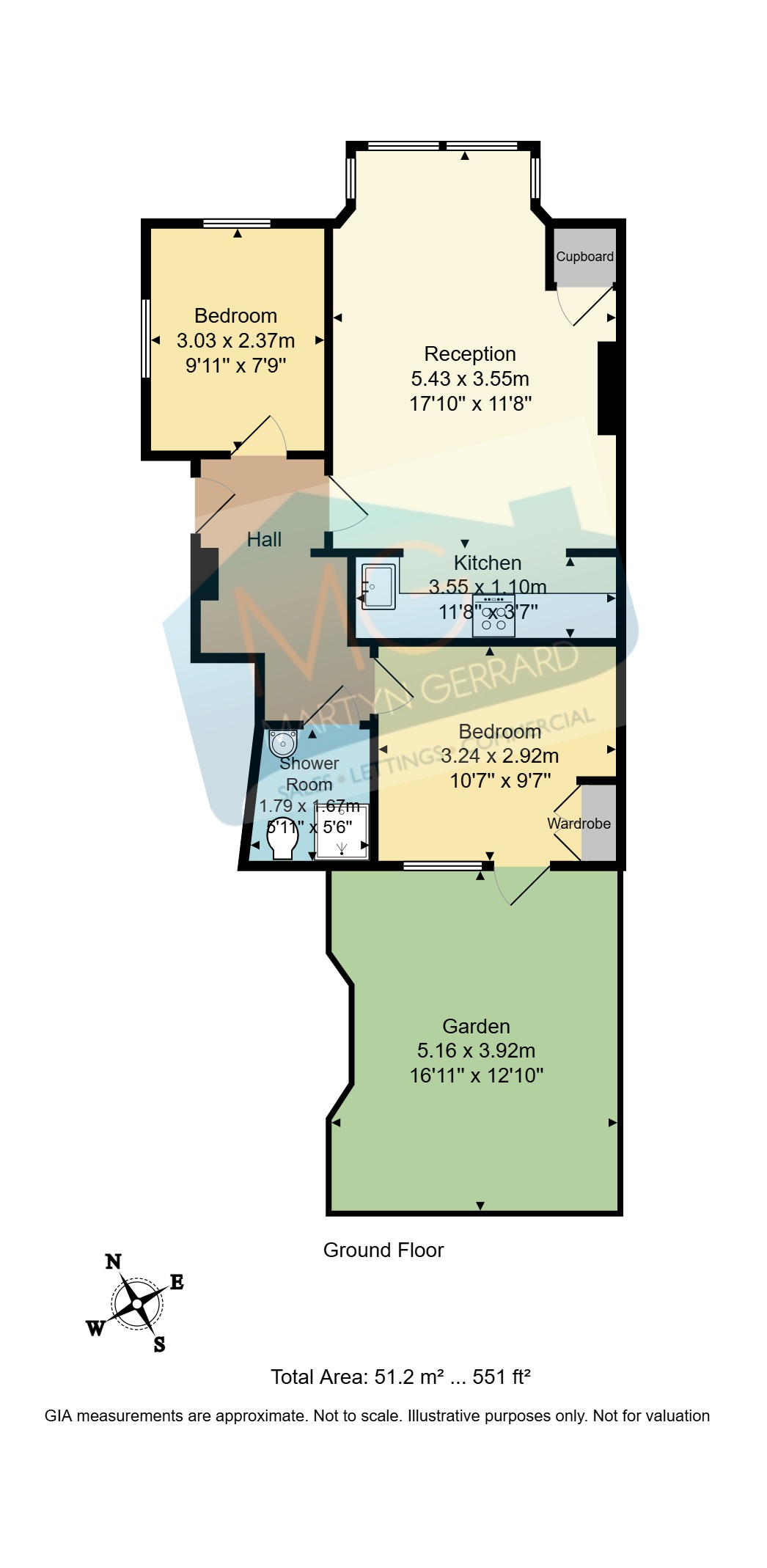 Weston Park, Londond floorplan