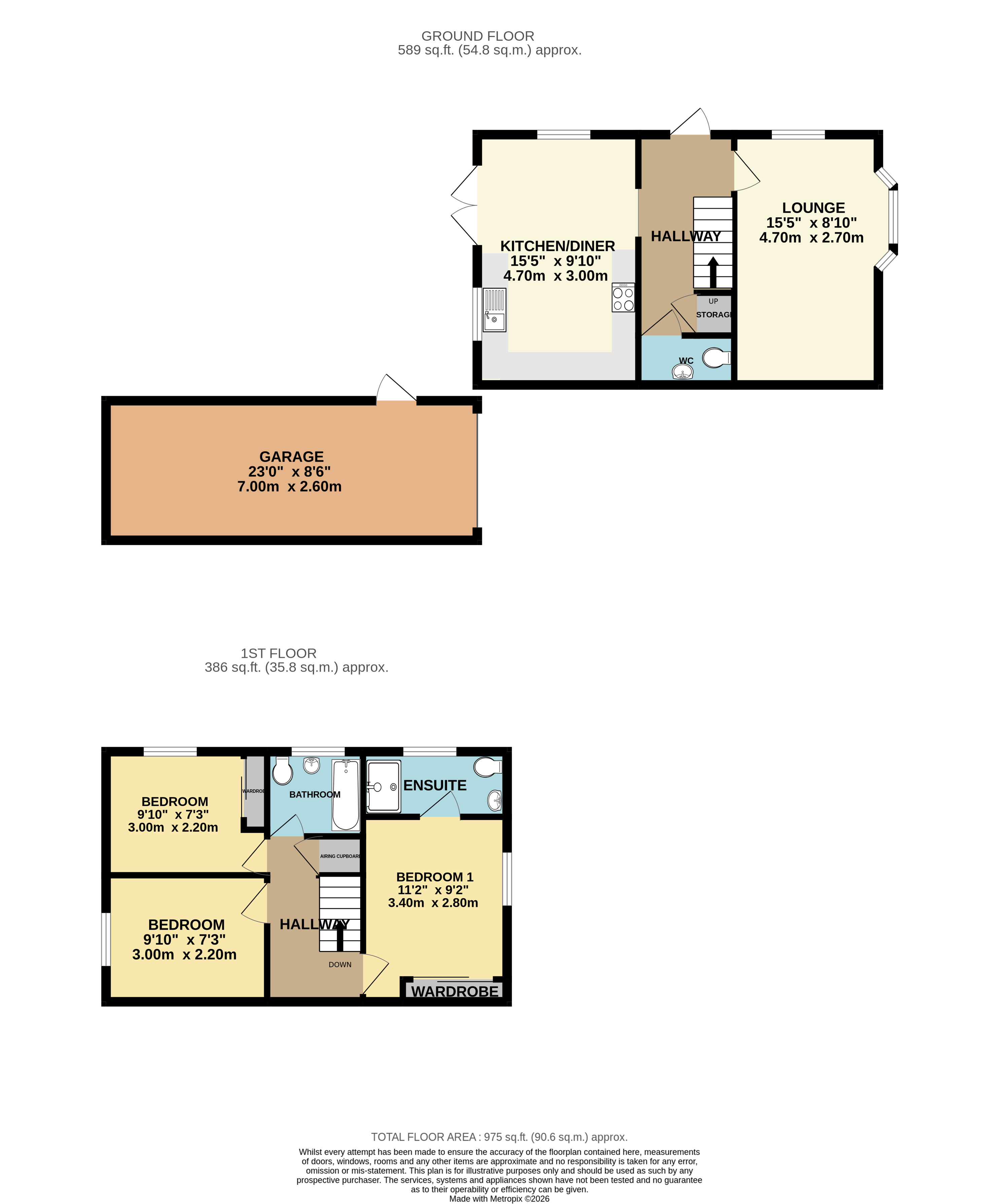 1, Clay Pond Way, Wherstead, Ipswich floorplan