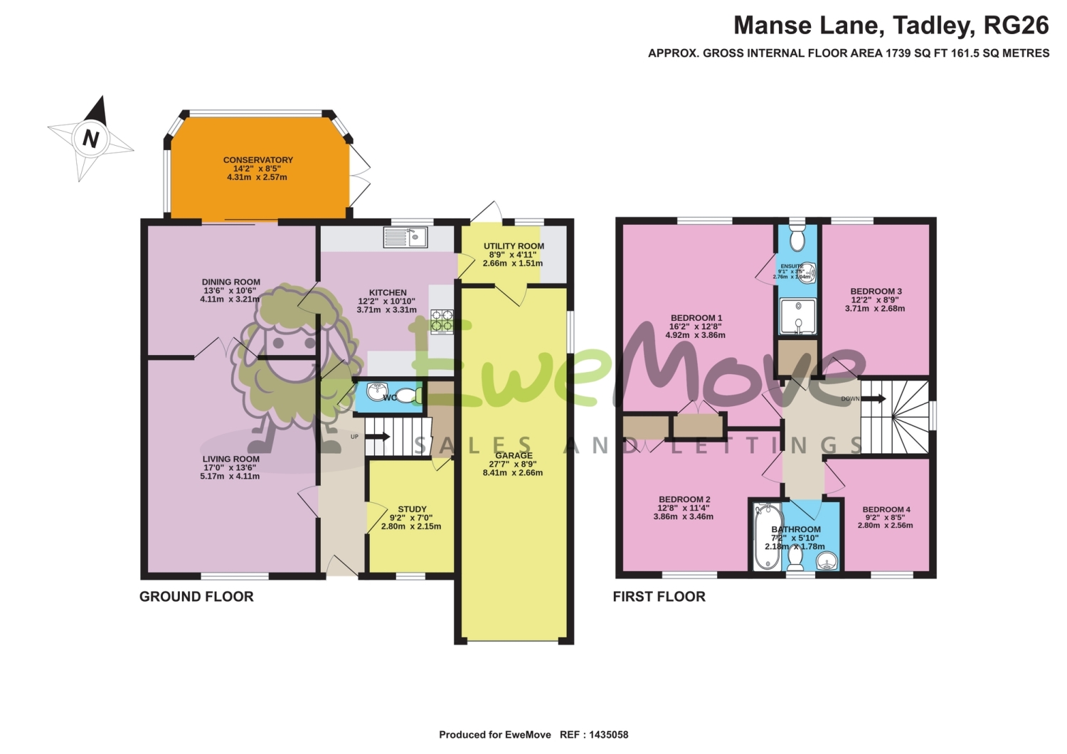 7a, Manse Lane, Tadley floorplan
