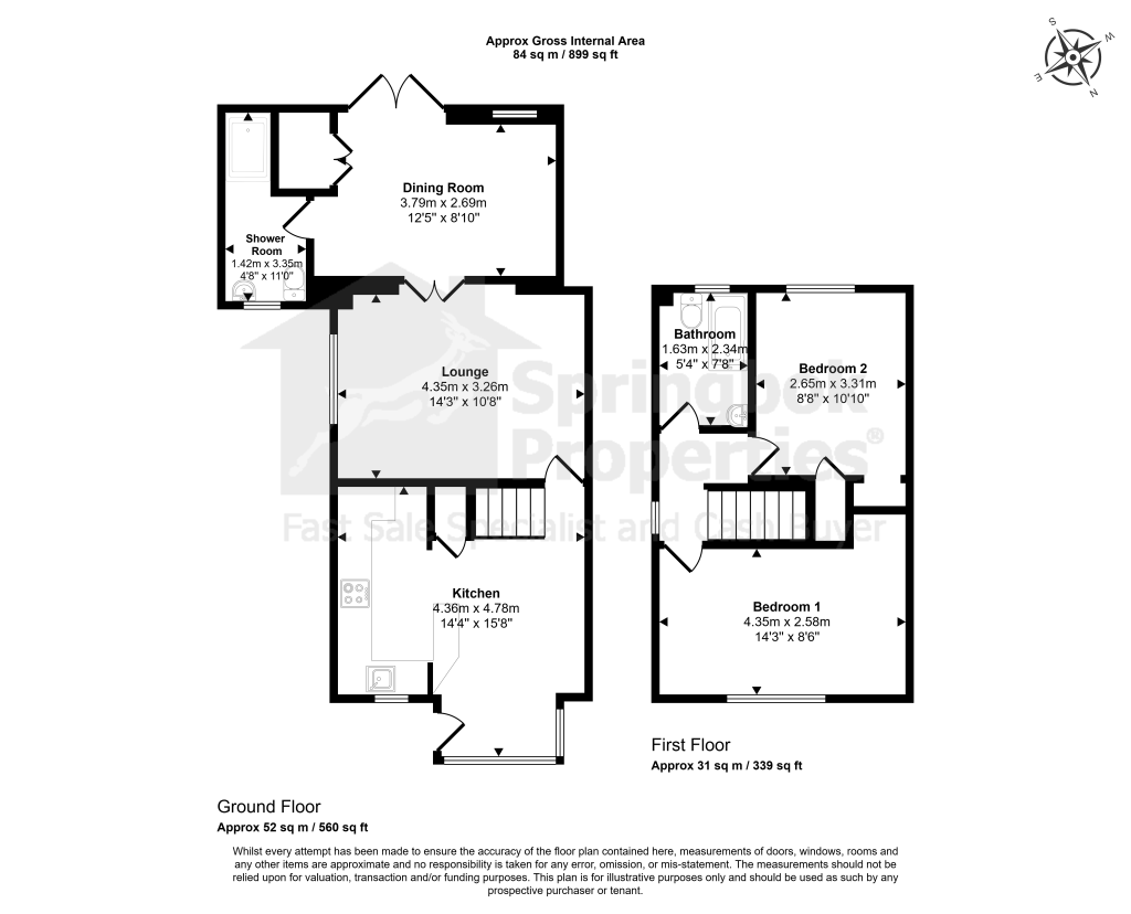 24, Sharnford Close, Newcastle upon Tyne floorplan