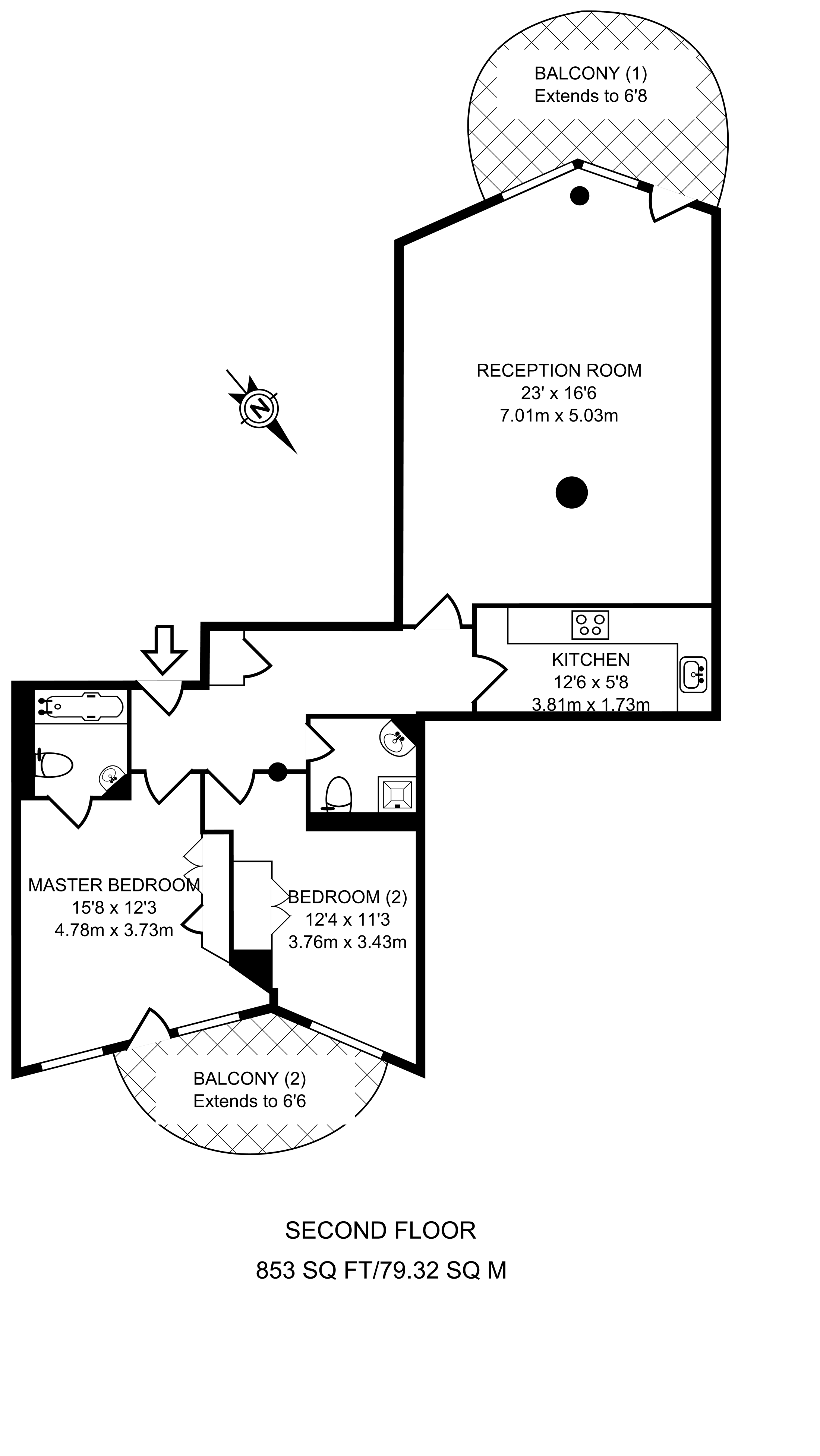 2 Bedrooms Flat for sale in Arnhem Place, Isle Of Dogs E14