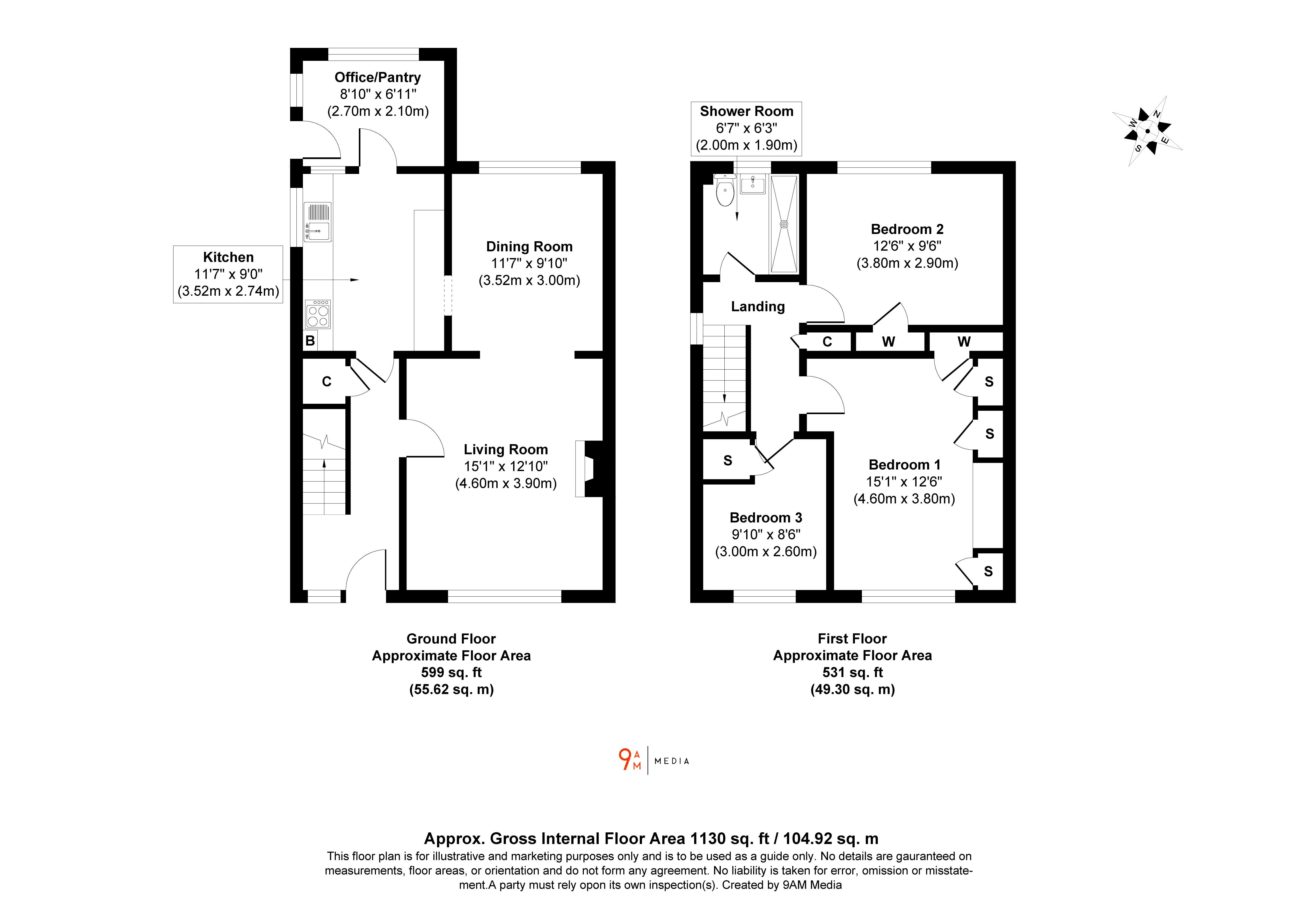 74, Pitcorthie Drive, Dunfermline floorplan