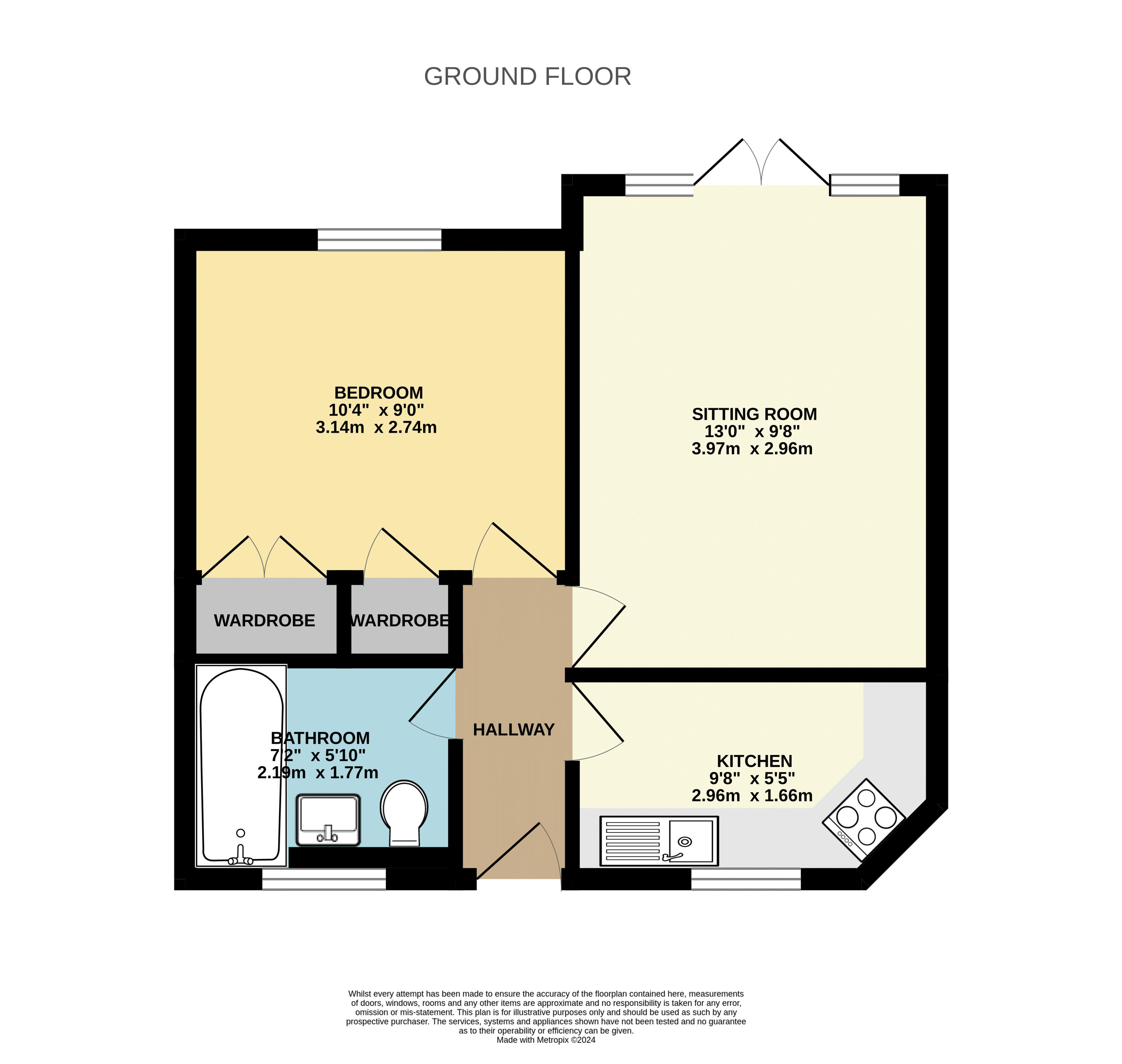 15 Kestrel House,, Weydon Lane, Surrey floorplan