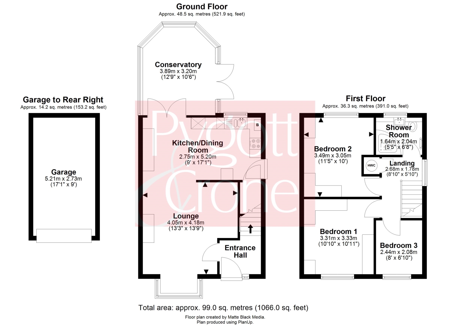 21, Stretham Way, Bourne floorplan