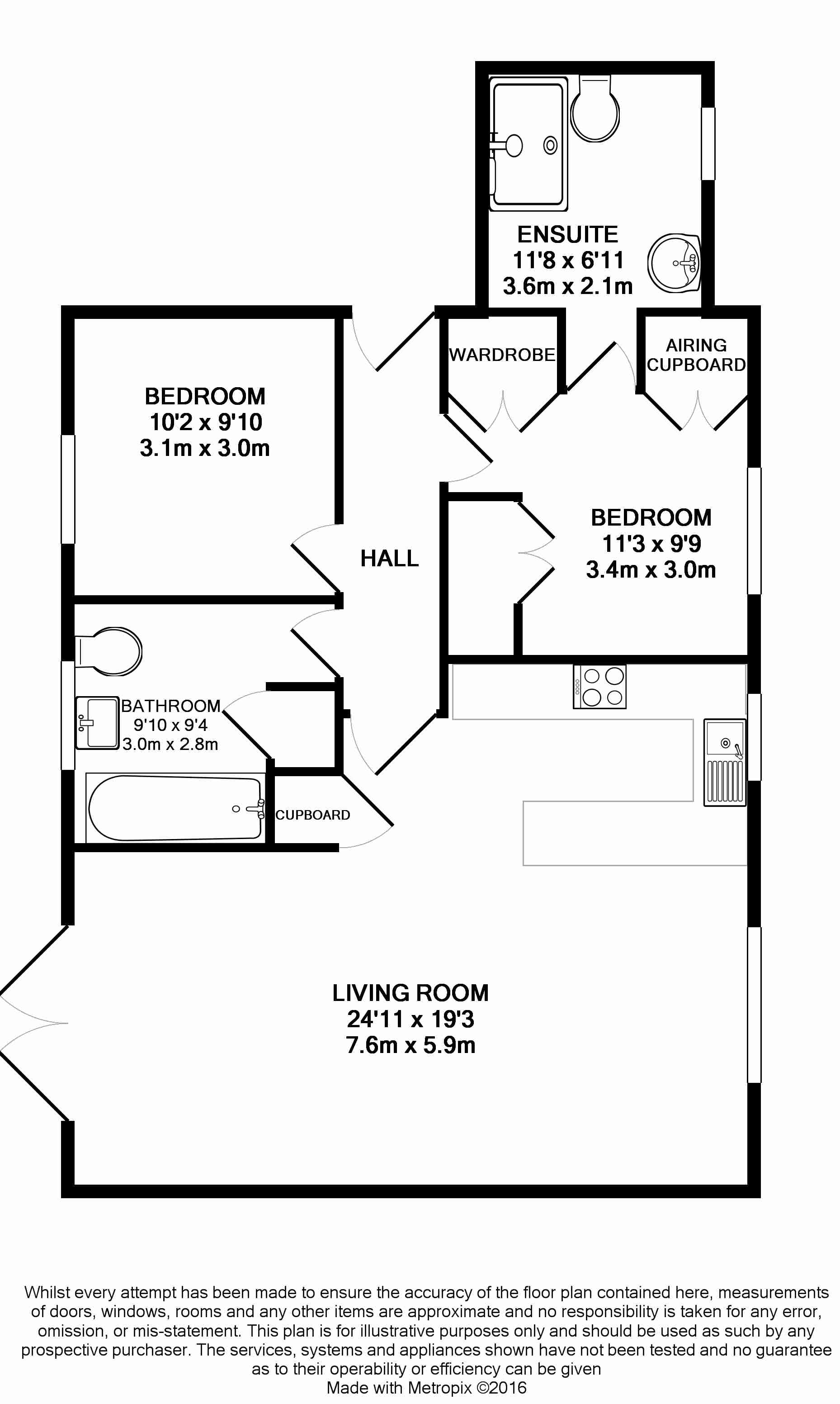 2 Bedrooms Flat to rent in Skipper Way, Little Paxton, St Neots PE19