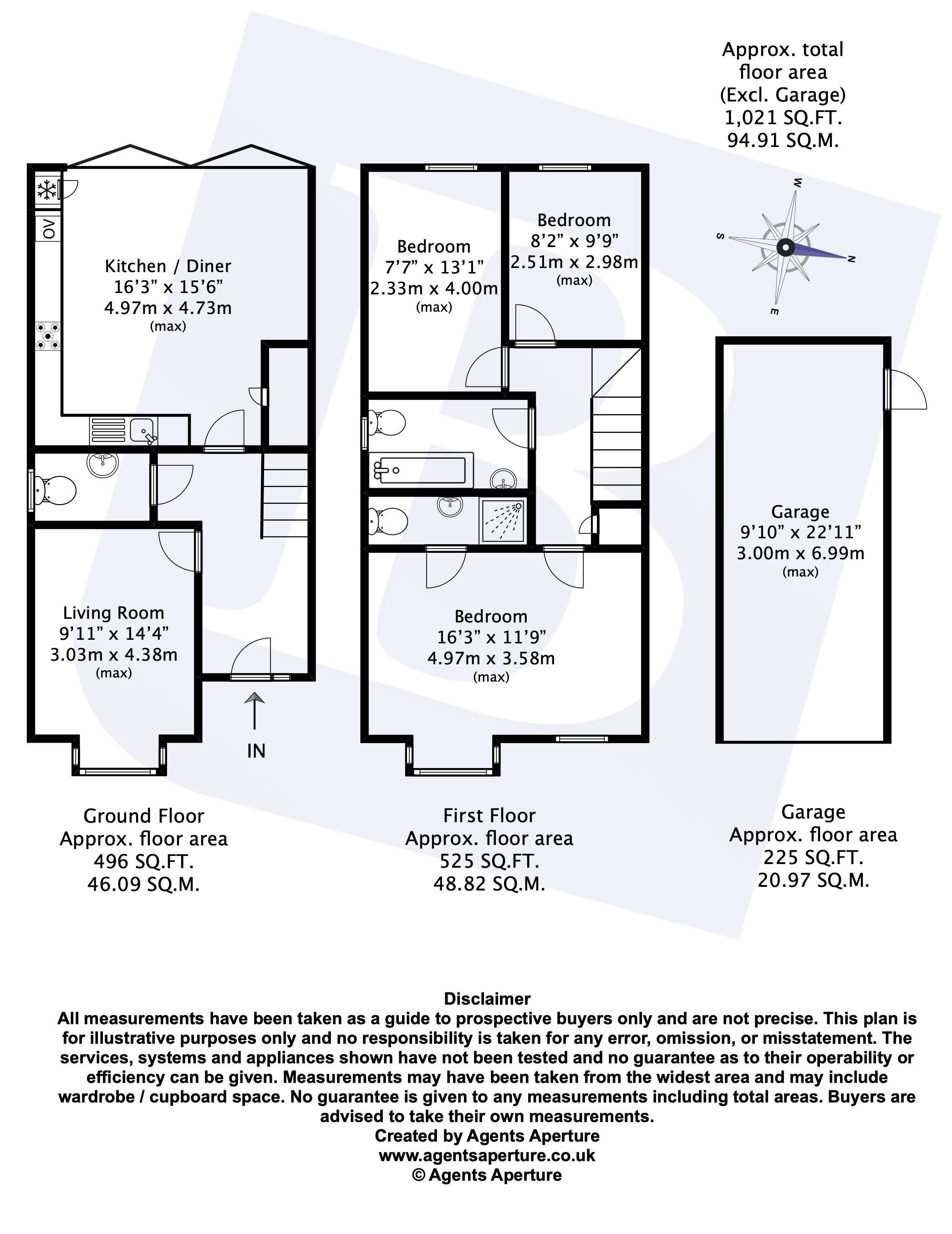 New home, 3 bed end terrace house for sale in Singlewell Road