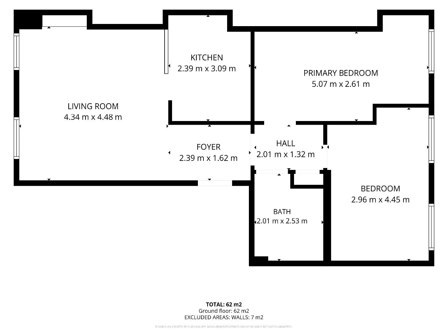 Flat 11, Cavendish Gardens, Devonshire Road, Liverpool floorplan