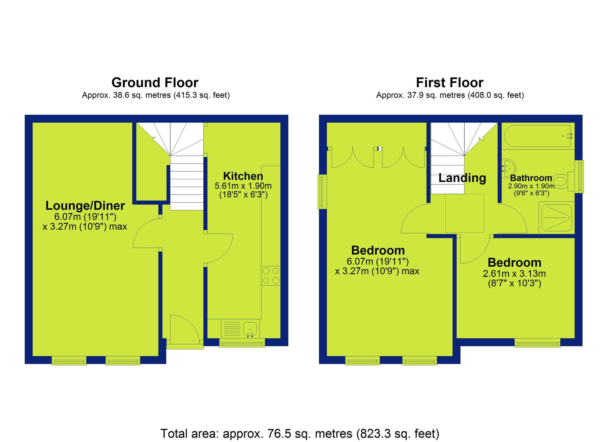 1 Pelham Cottages Pelham Crescent, Nottingham floorplan