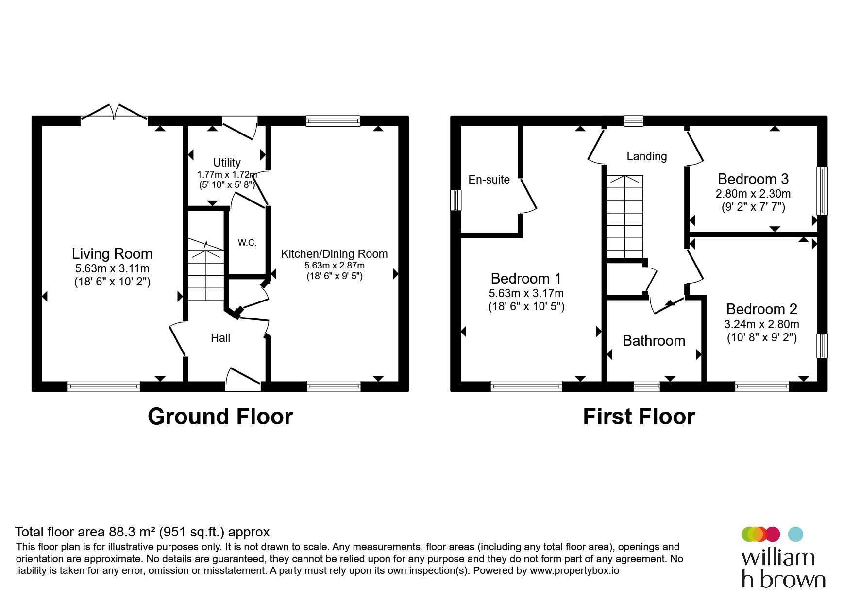 32, Starling Close, Loughborough floorplan