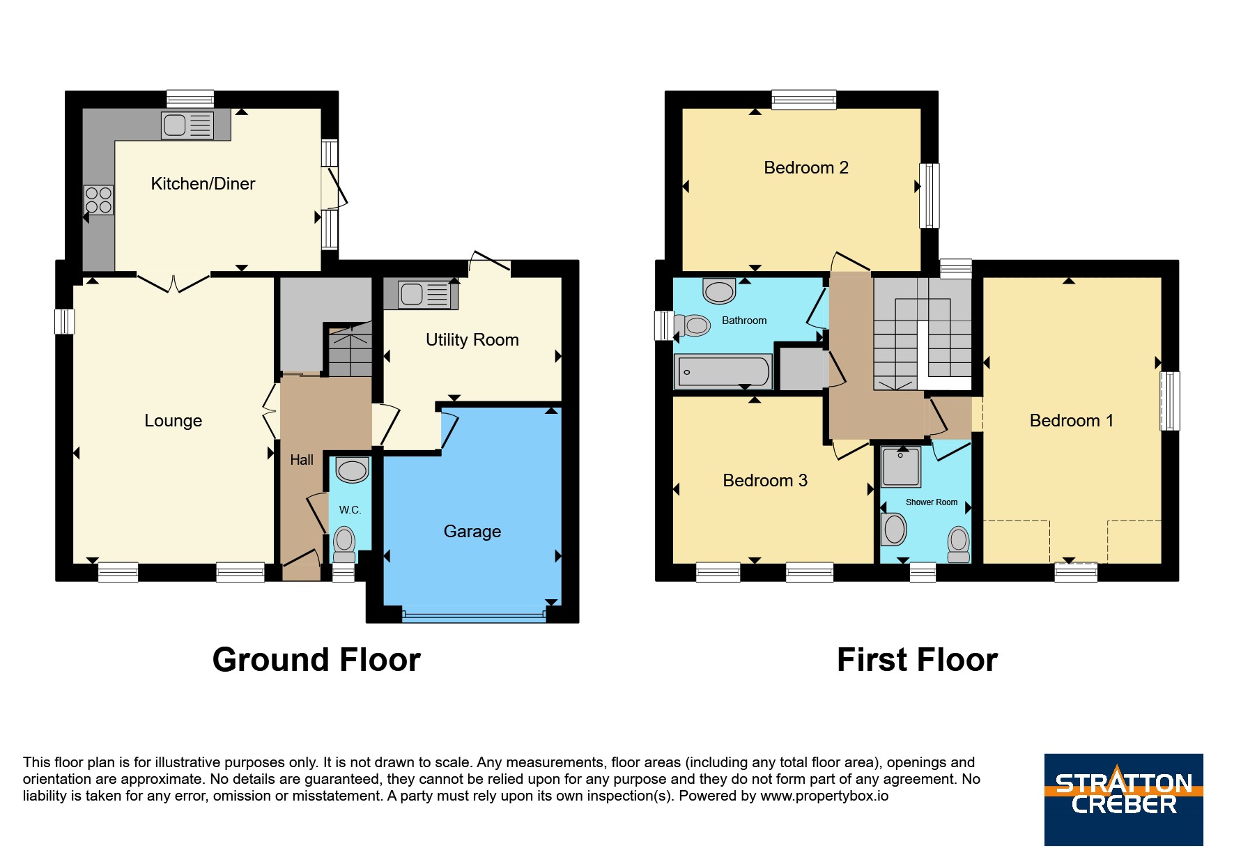 6, Windwards Close, Looe floorplan