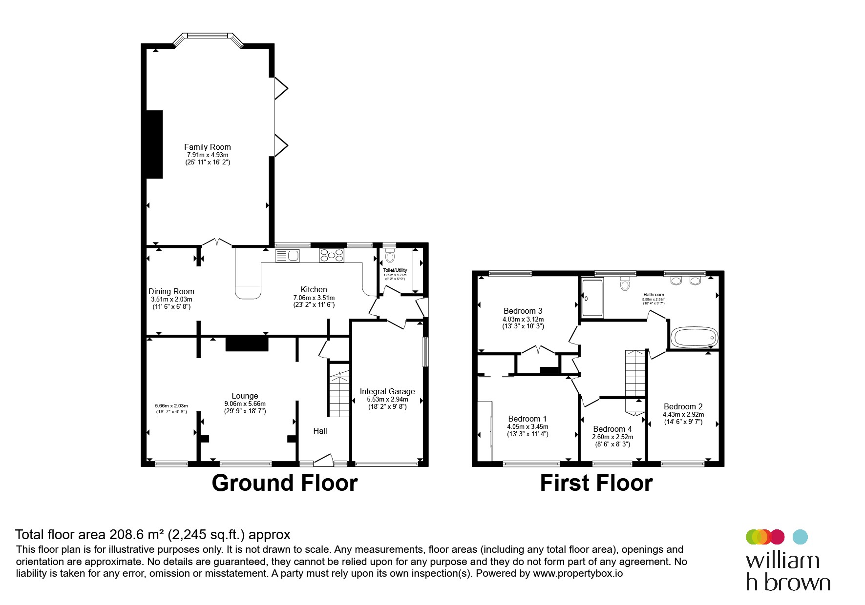 15, Sedgefield Way, Mexborough floorplan