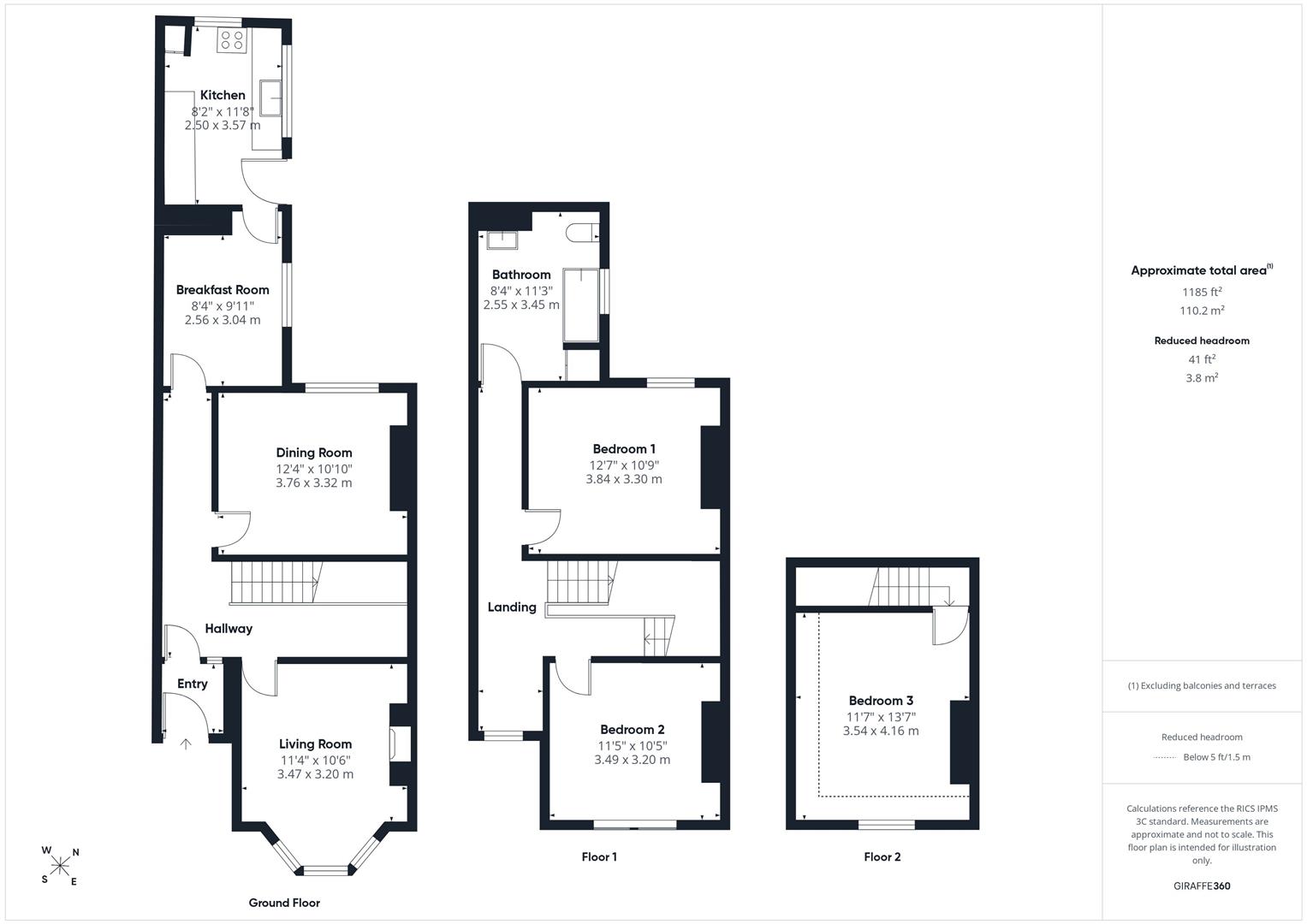 133, Fishponds Road, Bristol floorplan